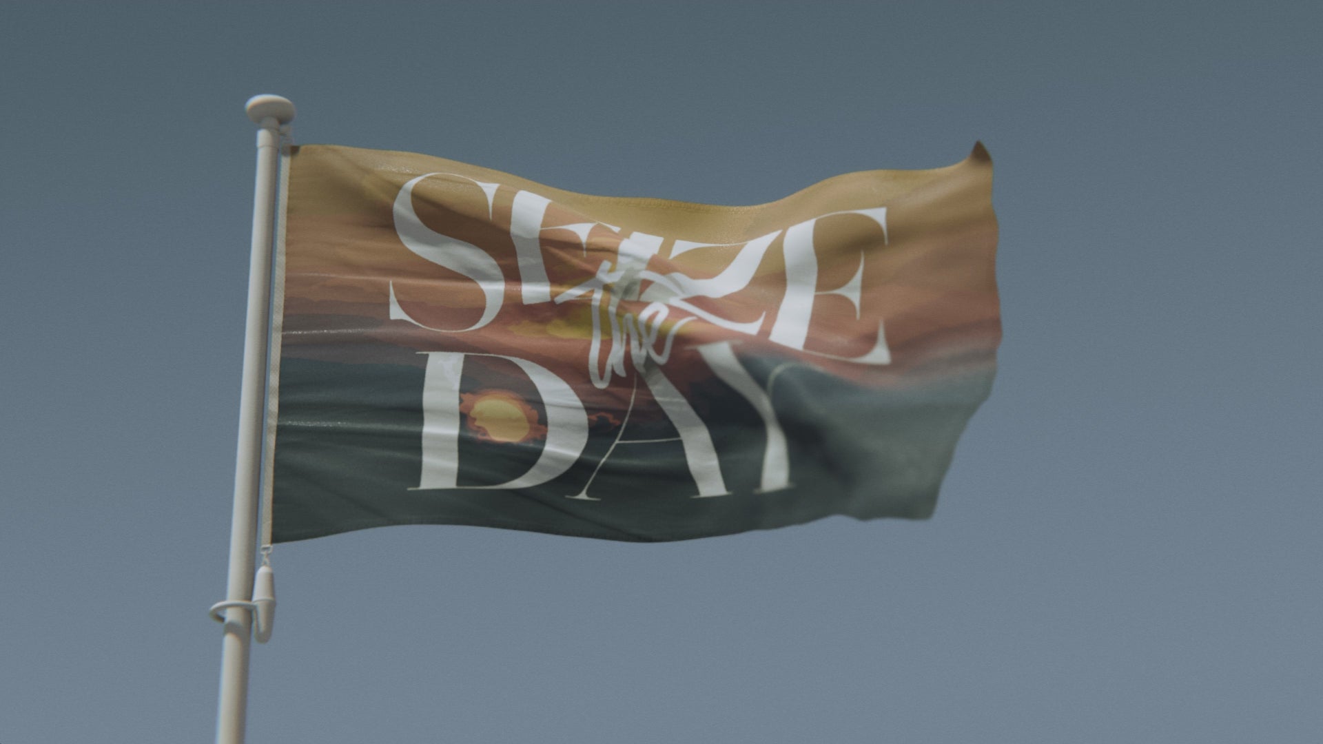 Load video: Seize The Day Flag