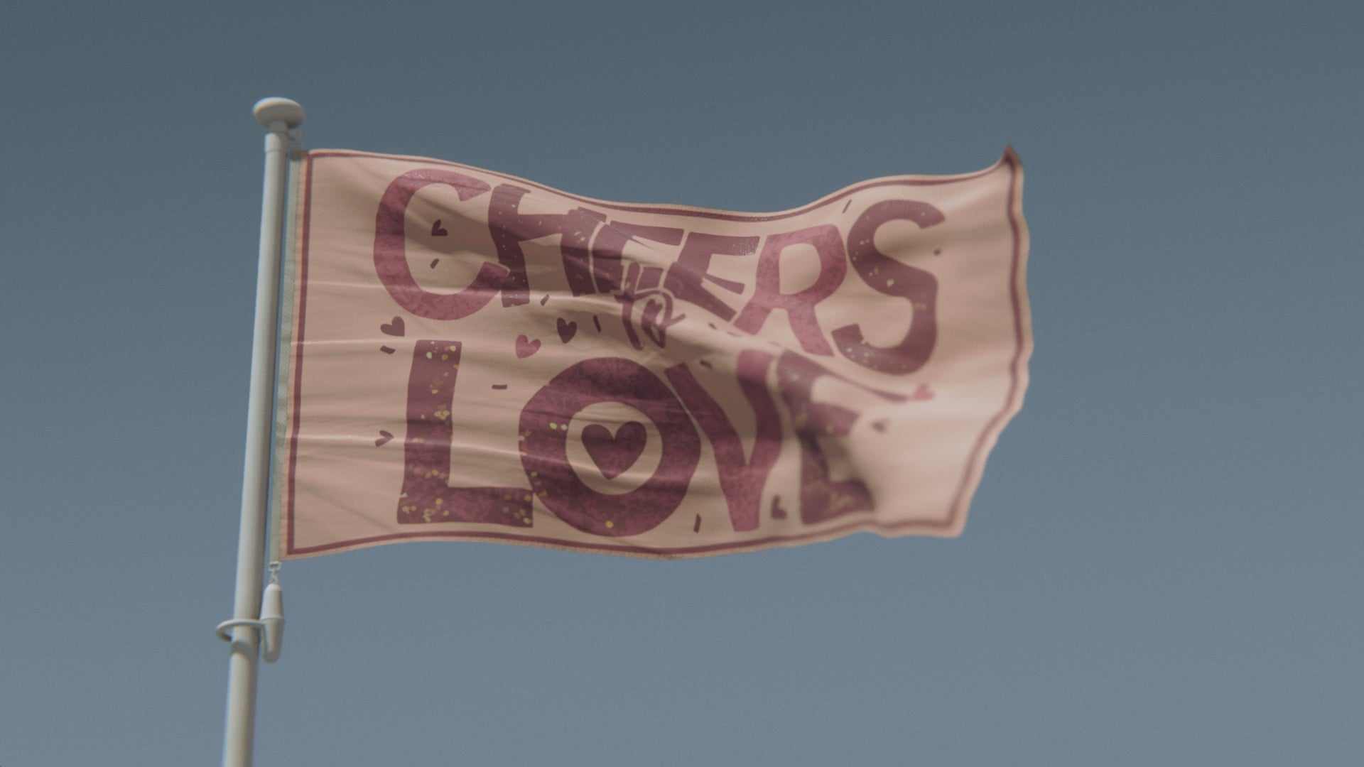 Load video: Cheers To Love Flag
