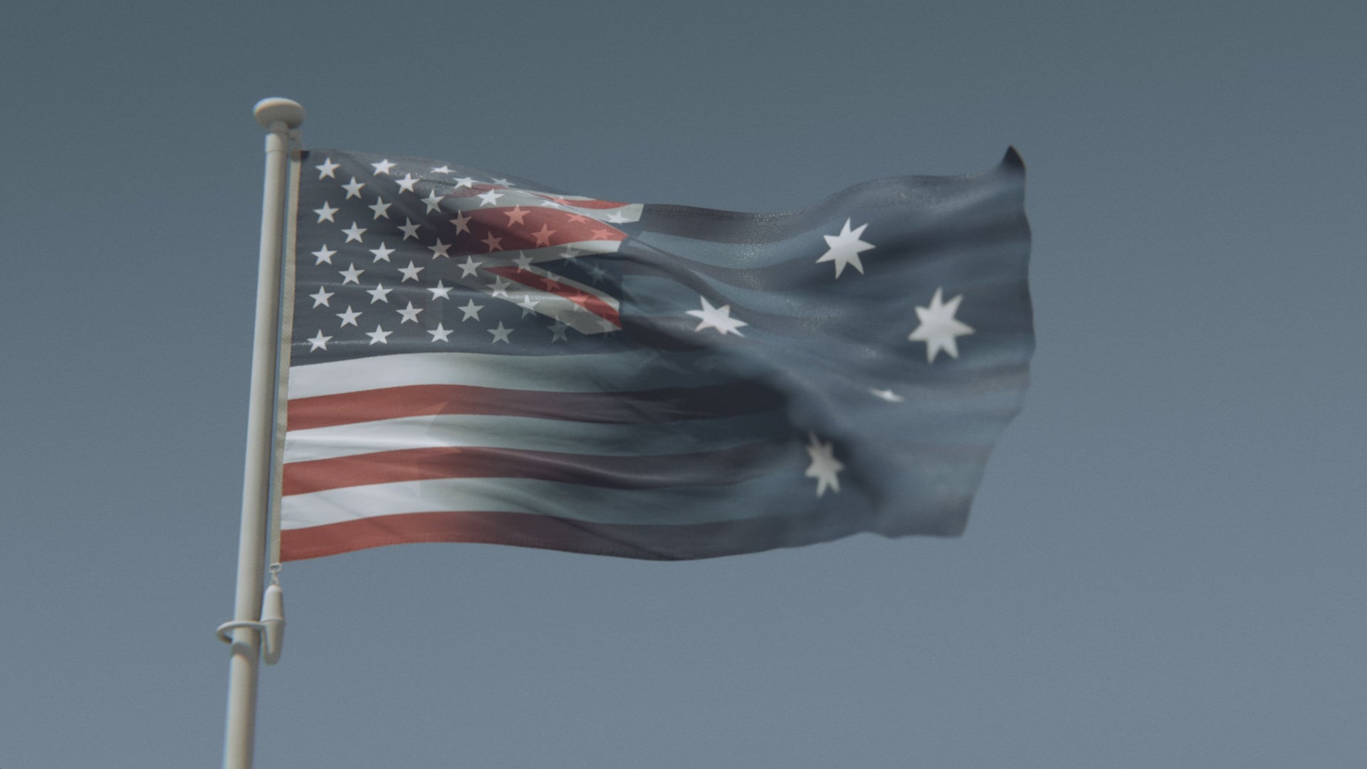 Load video: Australian American Hybrid Flag