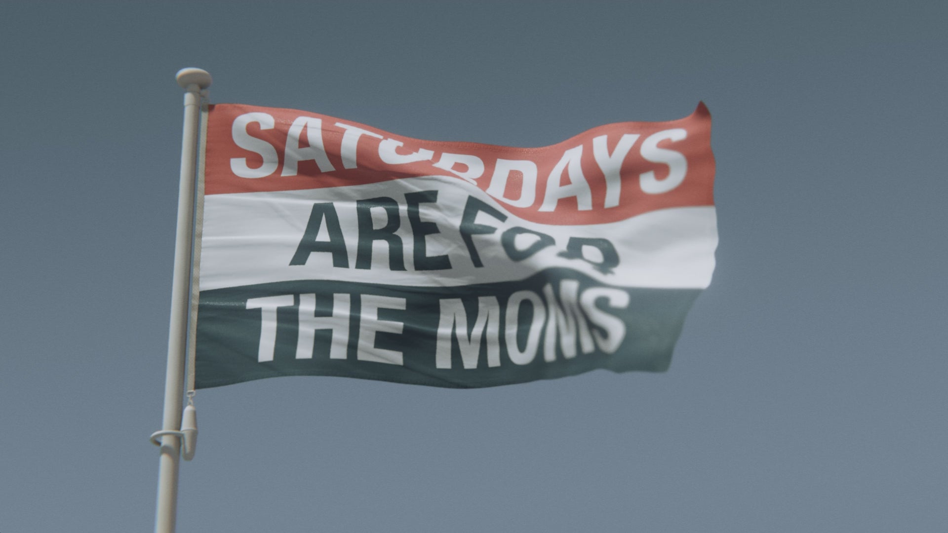 Load video: Saturdays Are for the Moms Flag