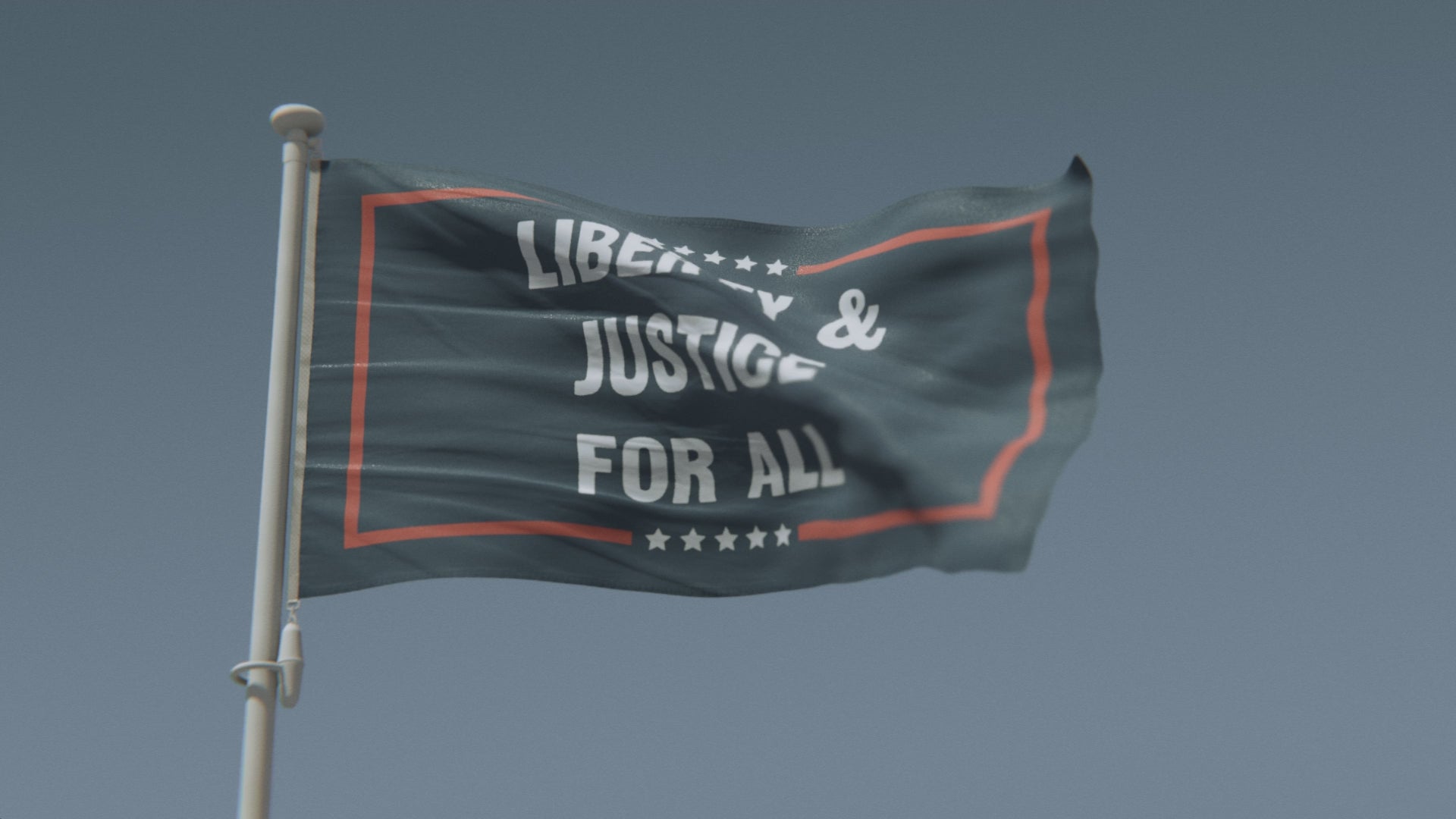 Load video: Liberty And Justice For All Political Flag
