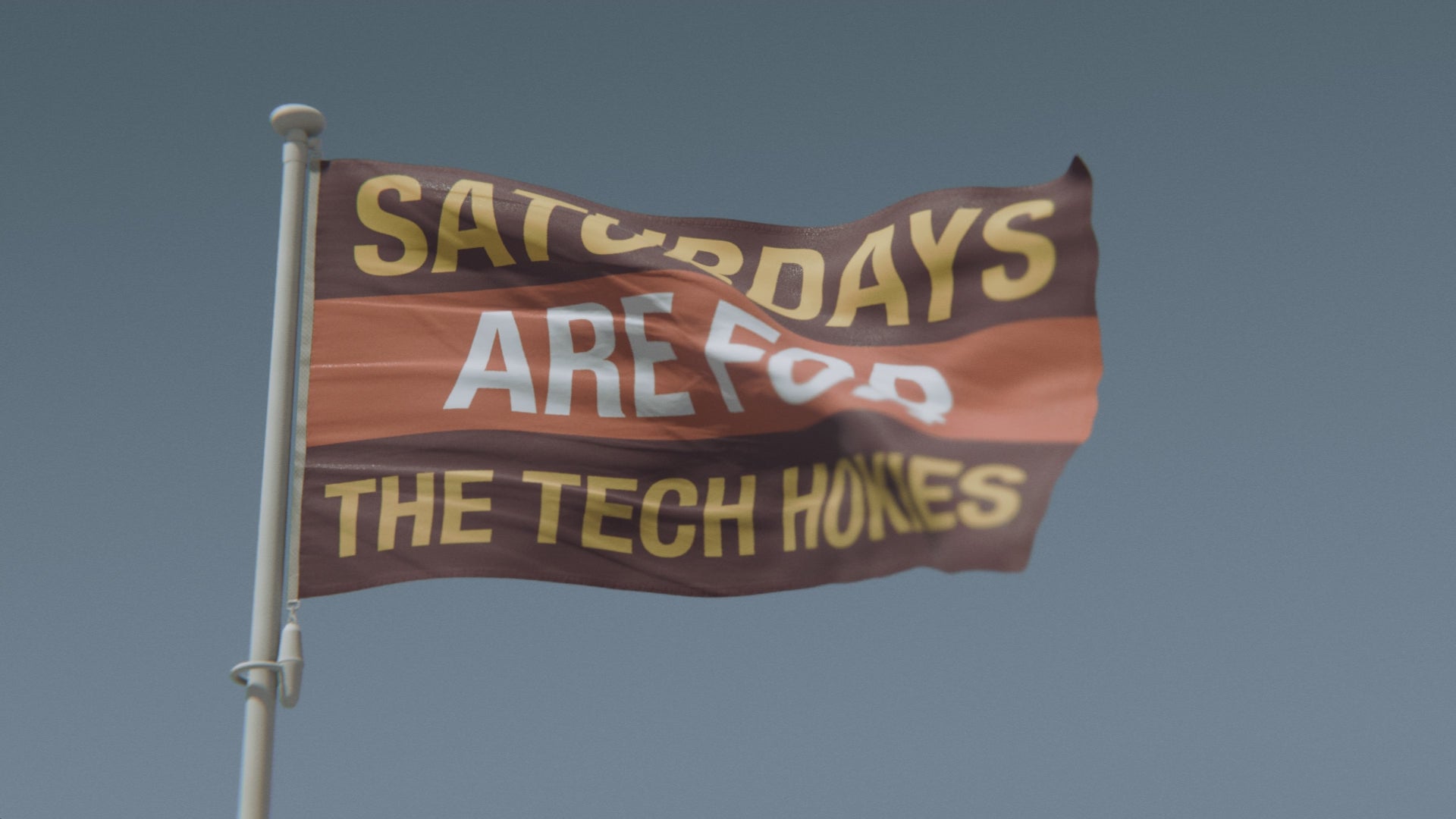 Cargar vídeo: Los sábados son para la bandera de Tech Hokies