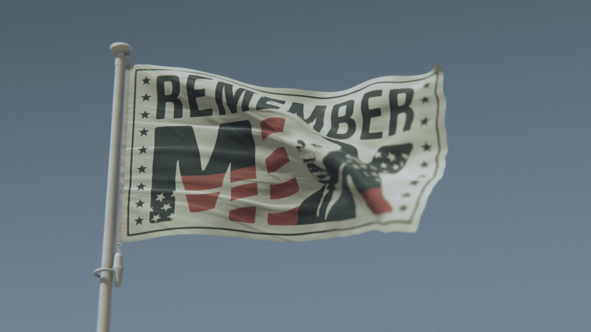 Load video: Martin Luther King Flag