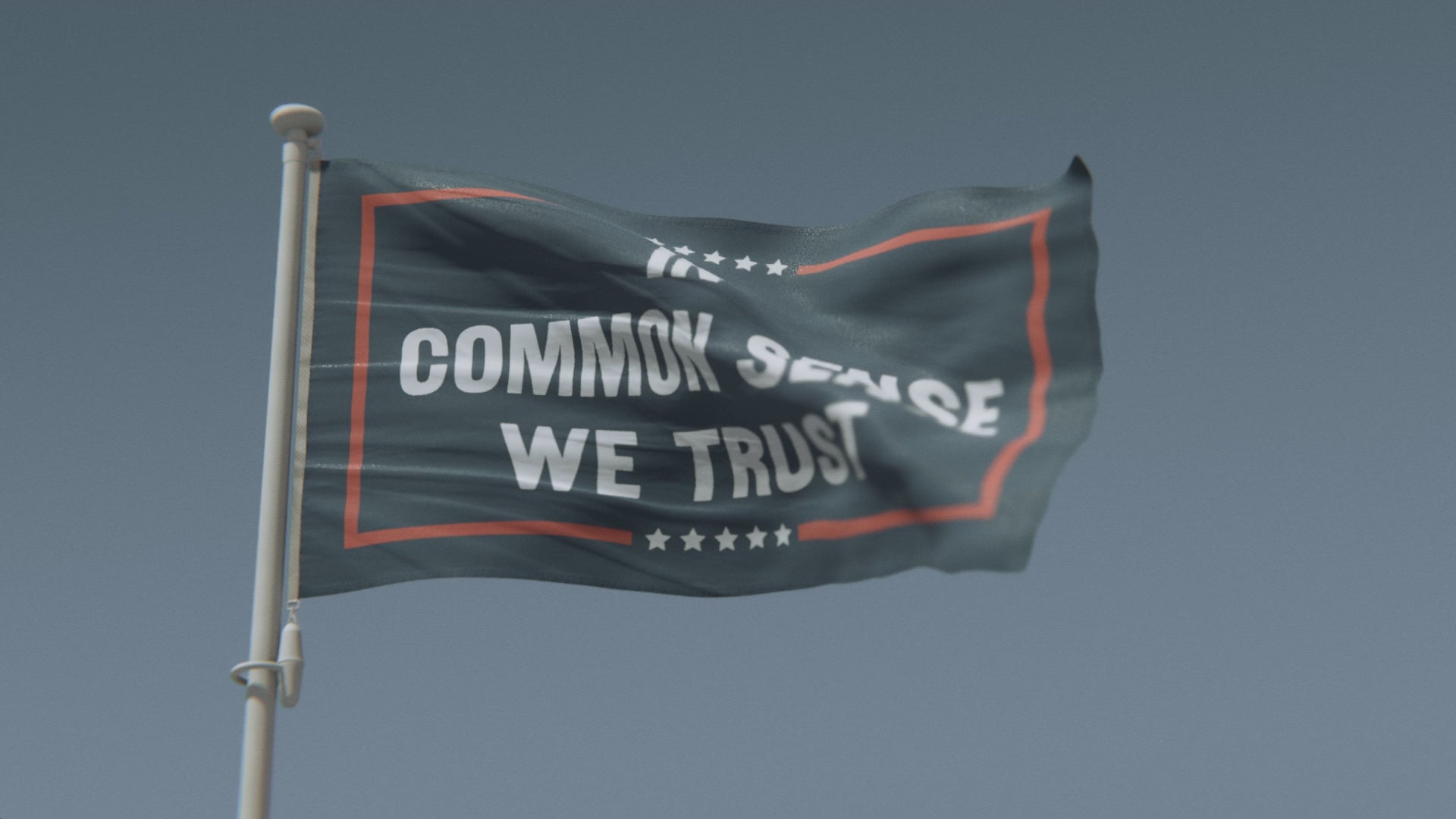 Load video: In Common Sense We Trust Political Flag