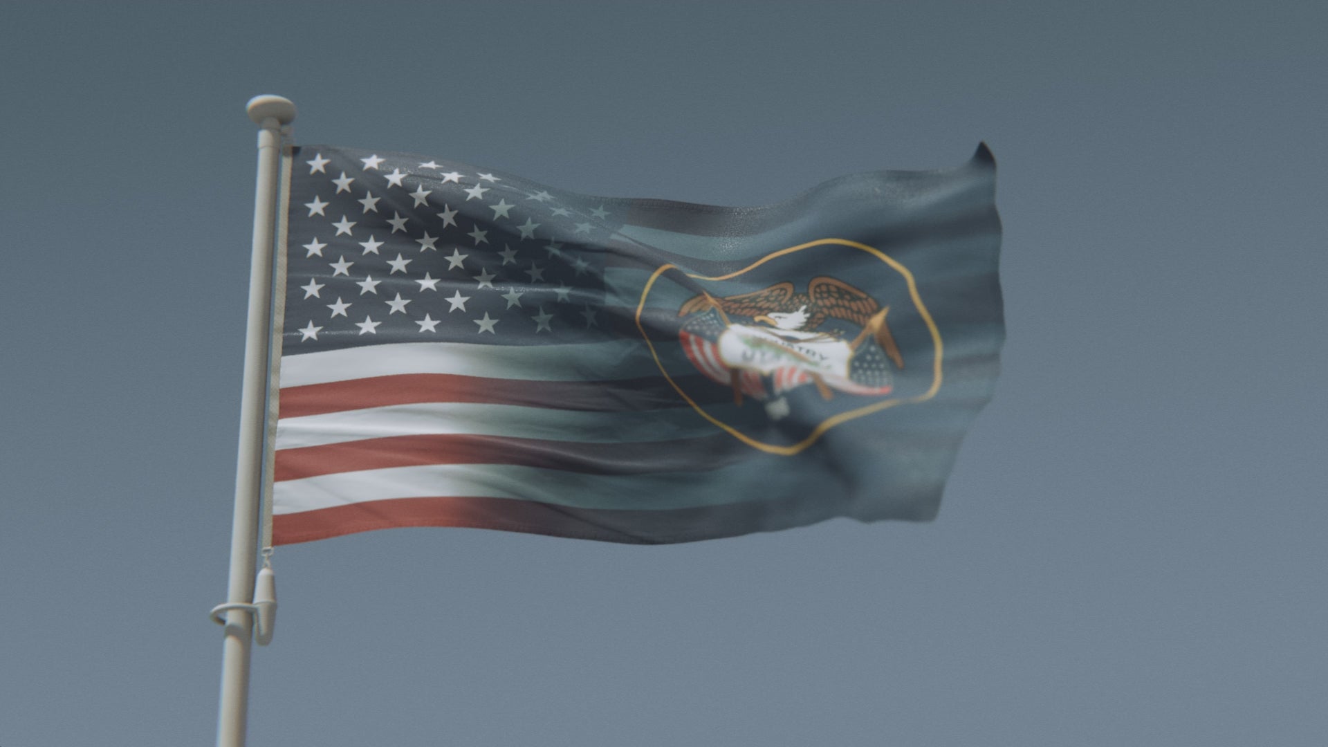 Charger la vidéo : Mélange Utah et drapeau américain