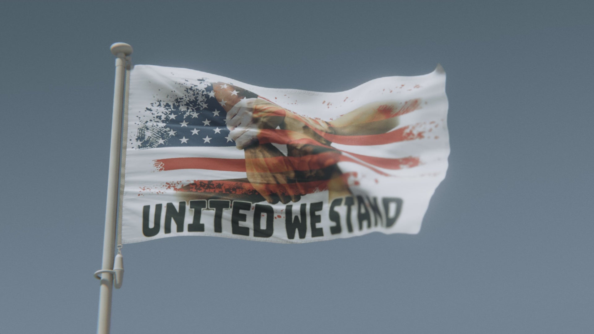 Cargar vídeo: Bandera de &quot;Unidos Permanecemos&quot;