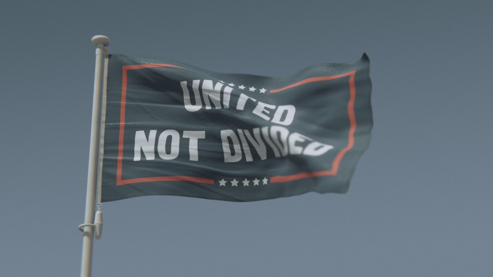 Cargar vídeo: Bandera política Unidos, no divididos