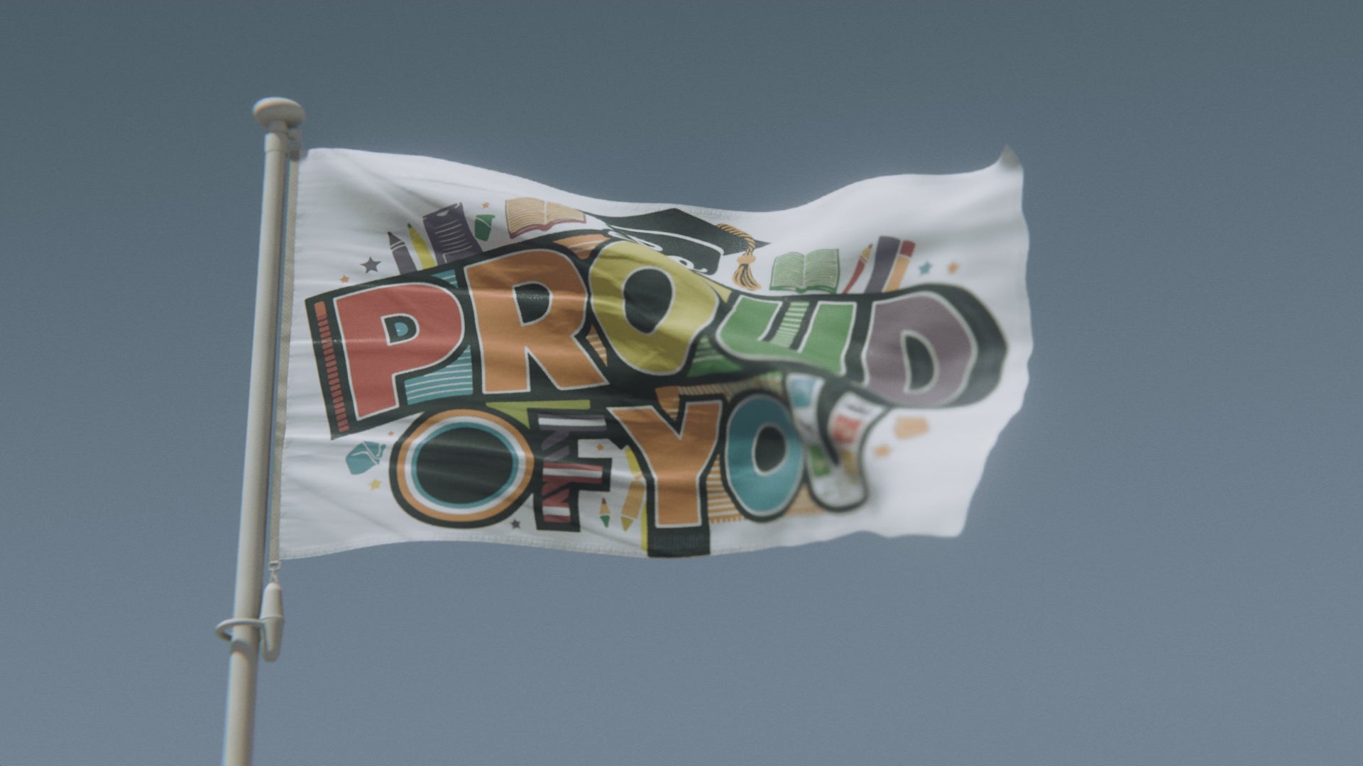 Load video: So Proud Of You Flag