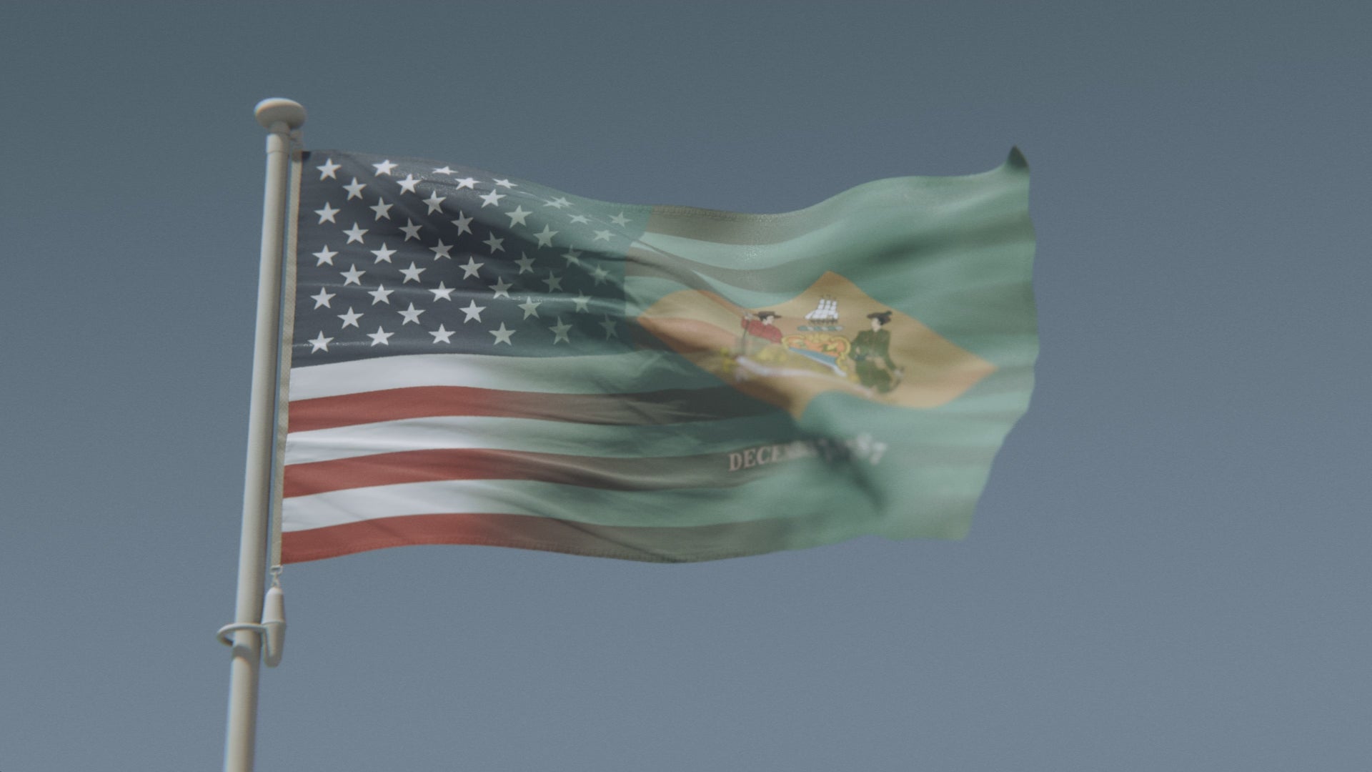 Load video: Delaware &amp; American Flag Blend