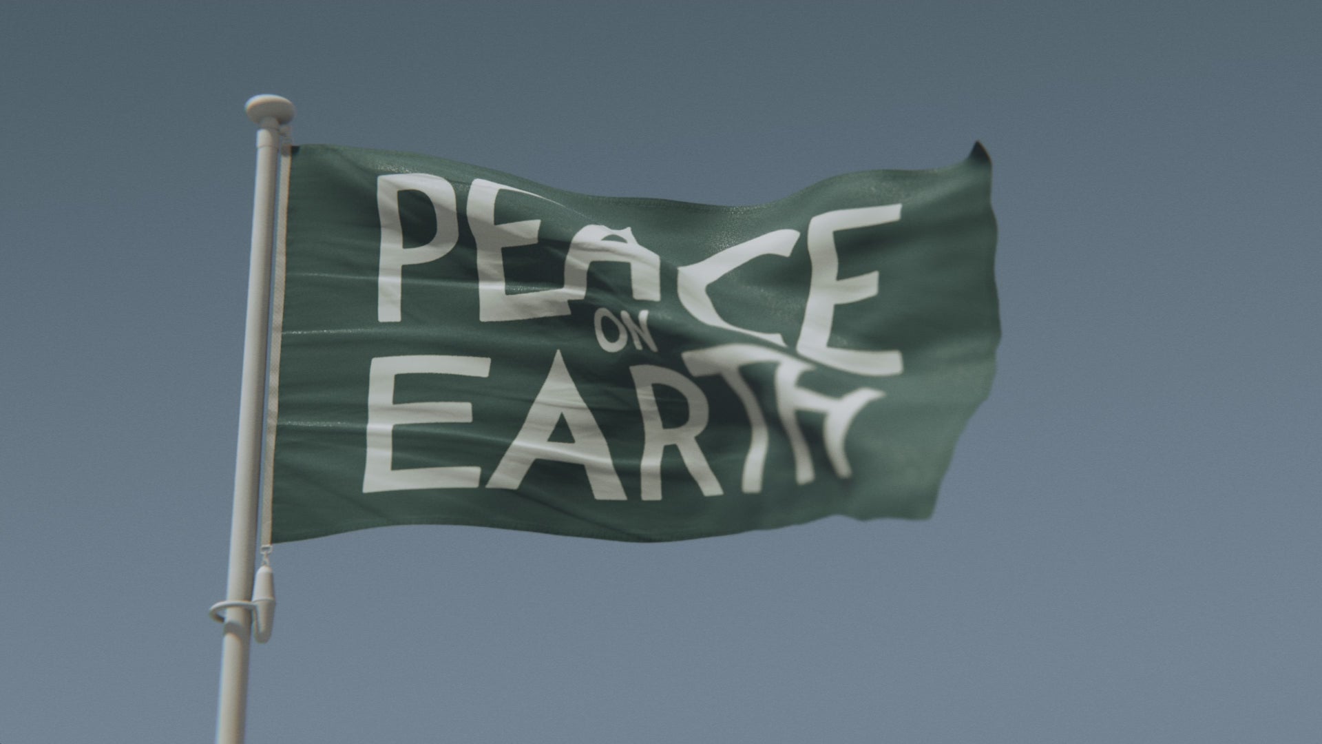 Load video: Peace On Earth Flag