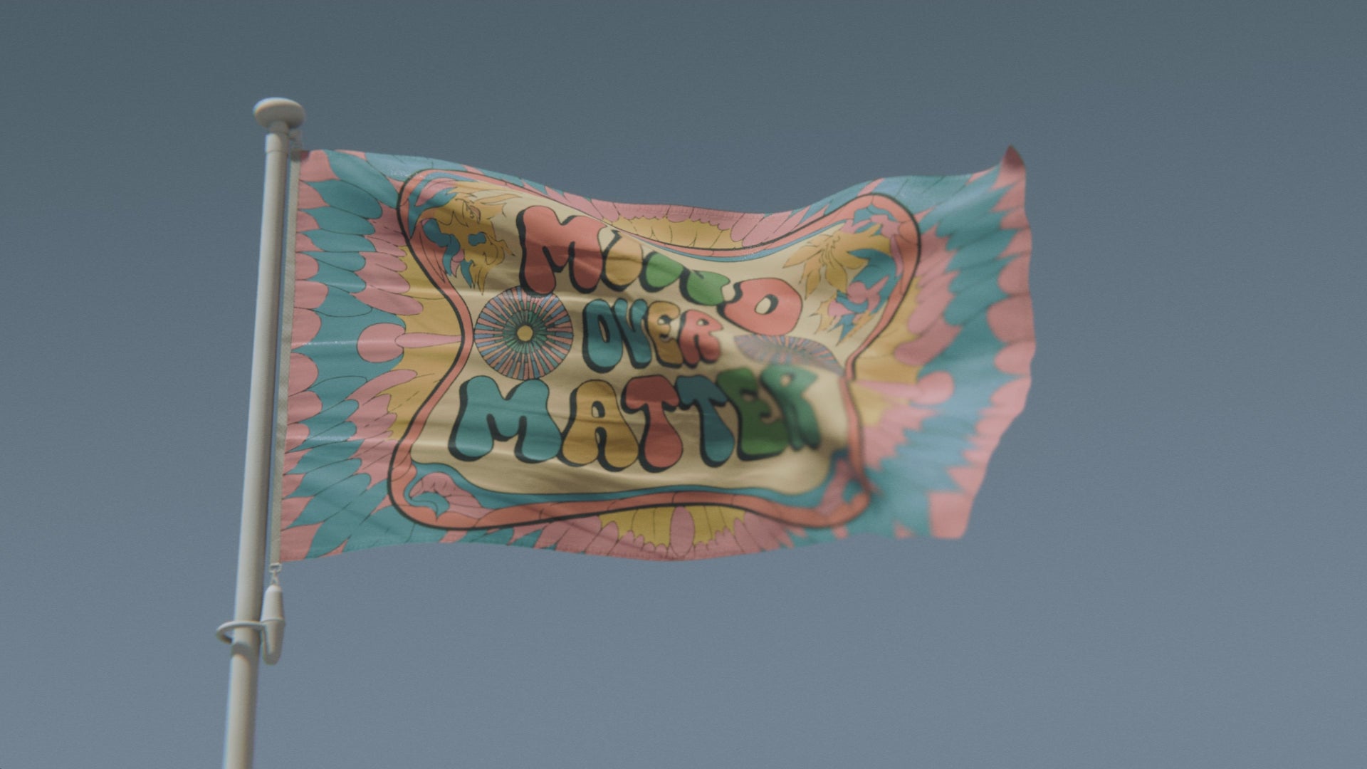 Load video: Mind Over Matter Flag