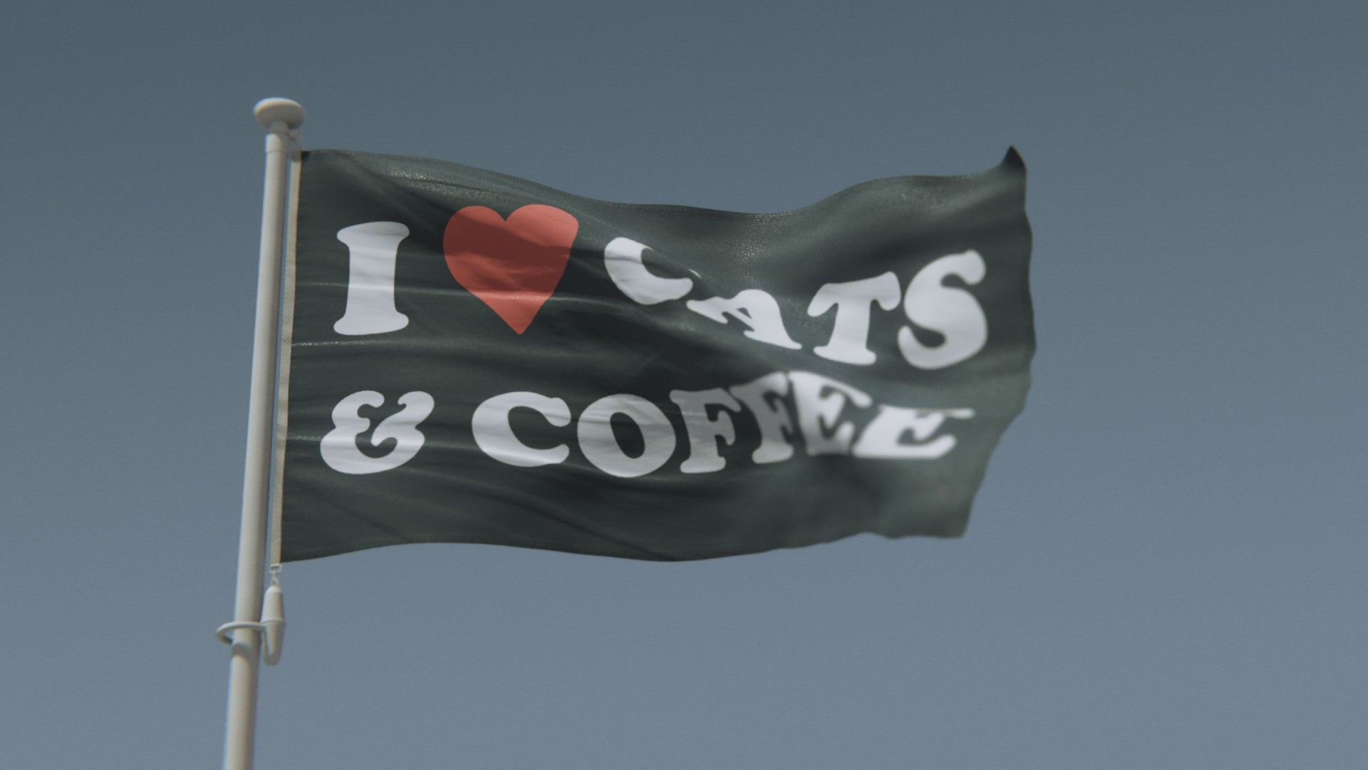 Cargar vídeo: Bandera de Me encantan los gatos