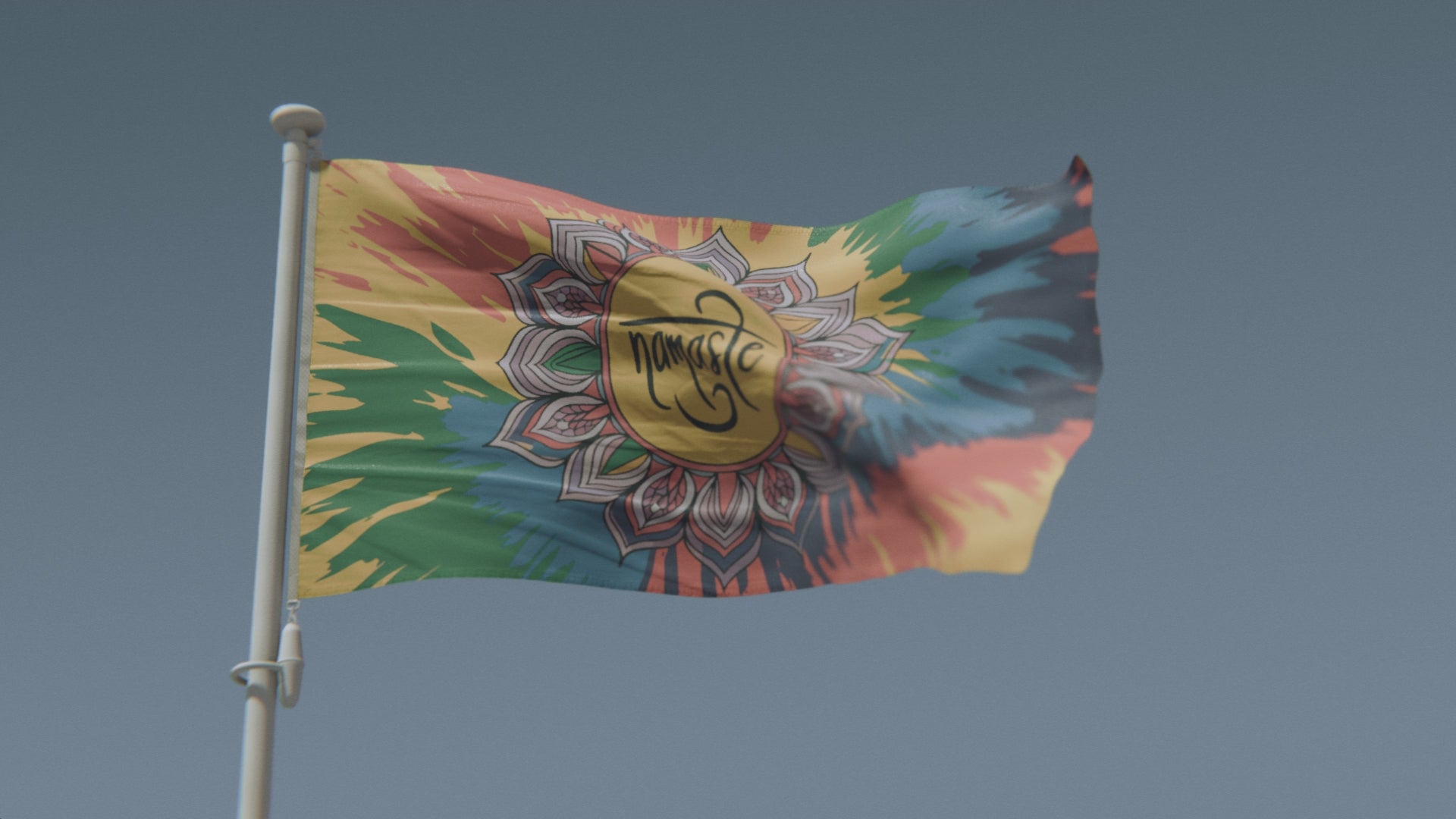 Load video: Namaste Flag