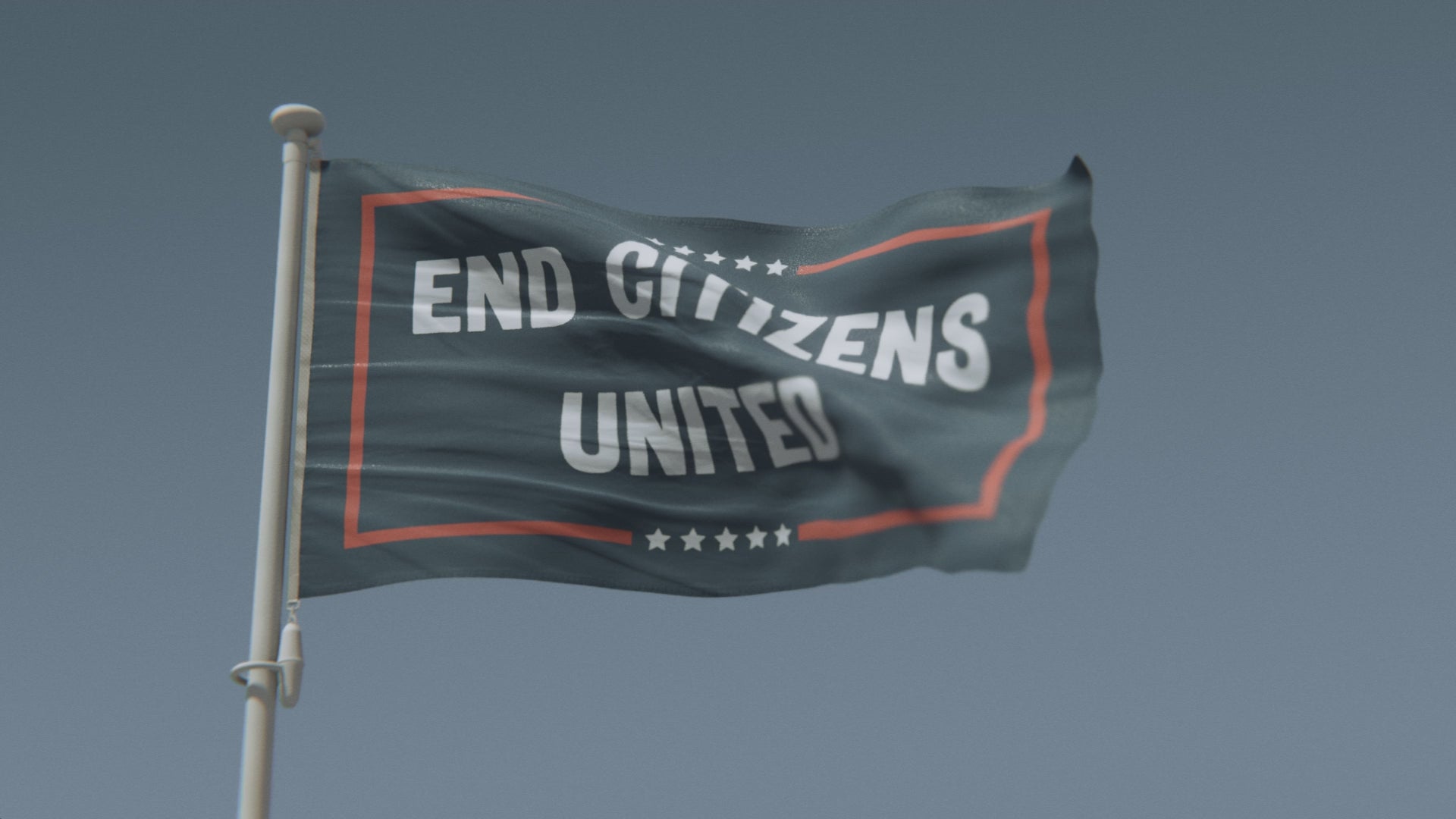 Load video: End Citizens United Political Flag