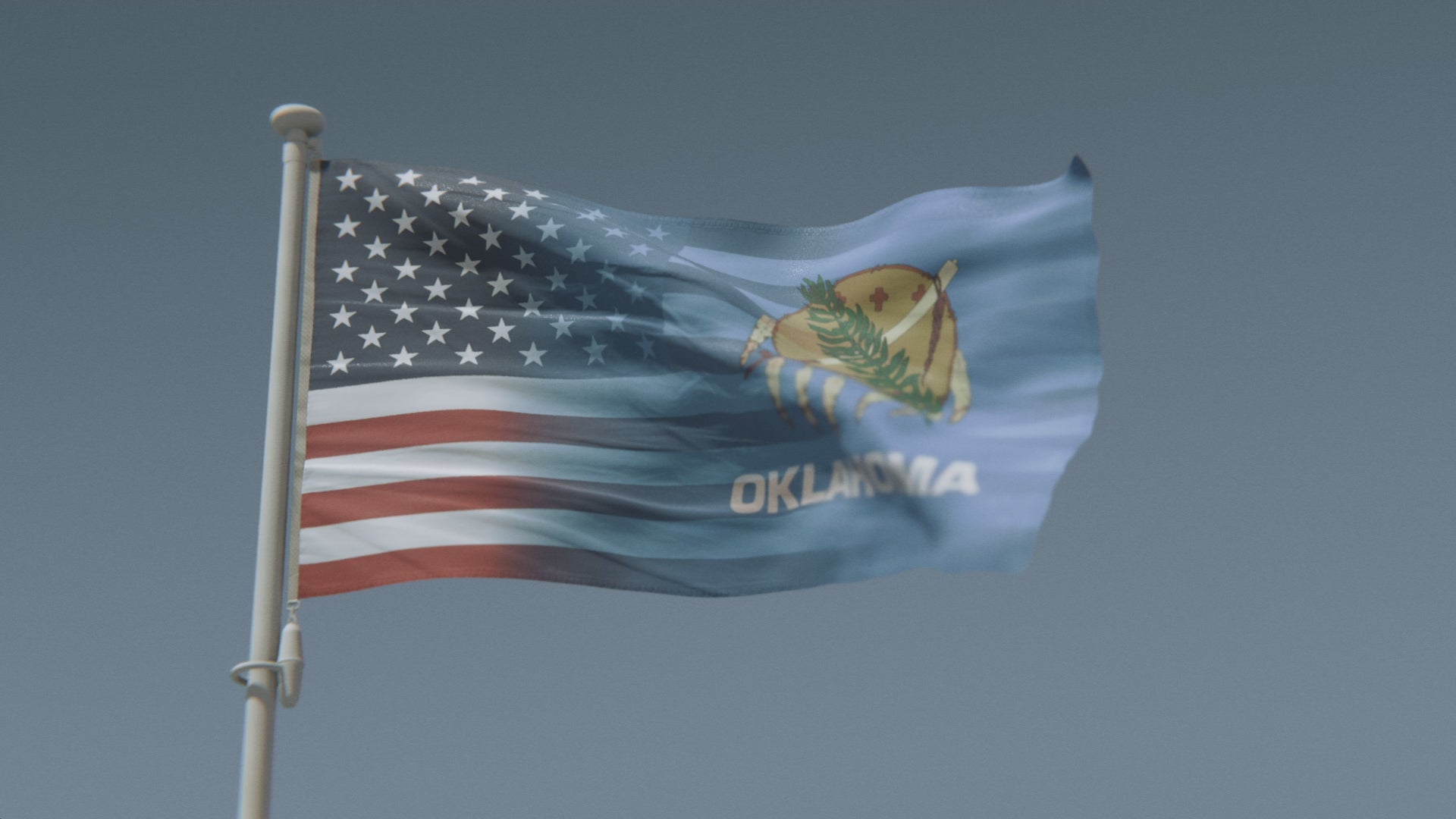 Charger la vidéo : Mélange Oklahoma et drapeau américain