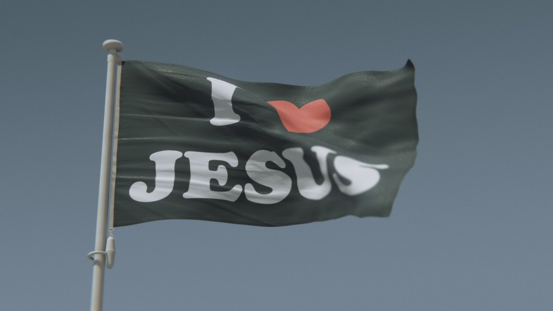 Load video: I Love Jesus Flag