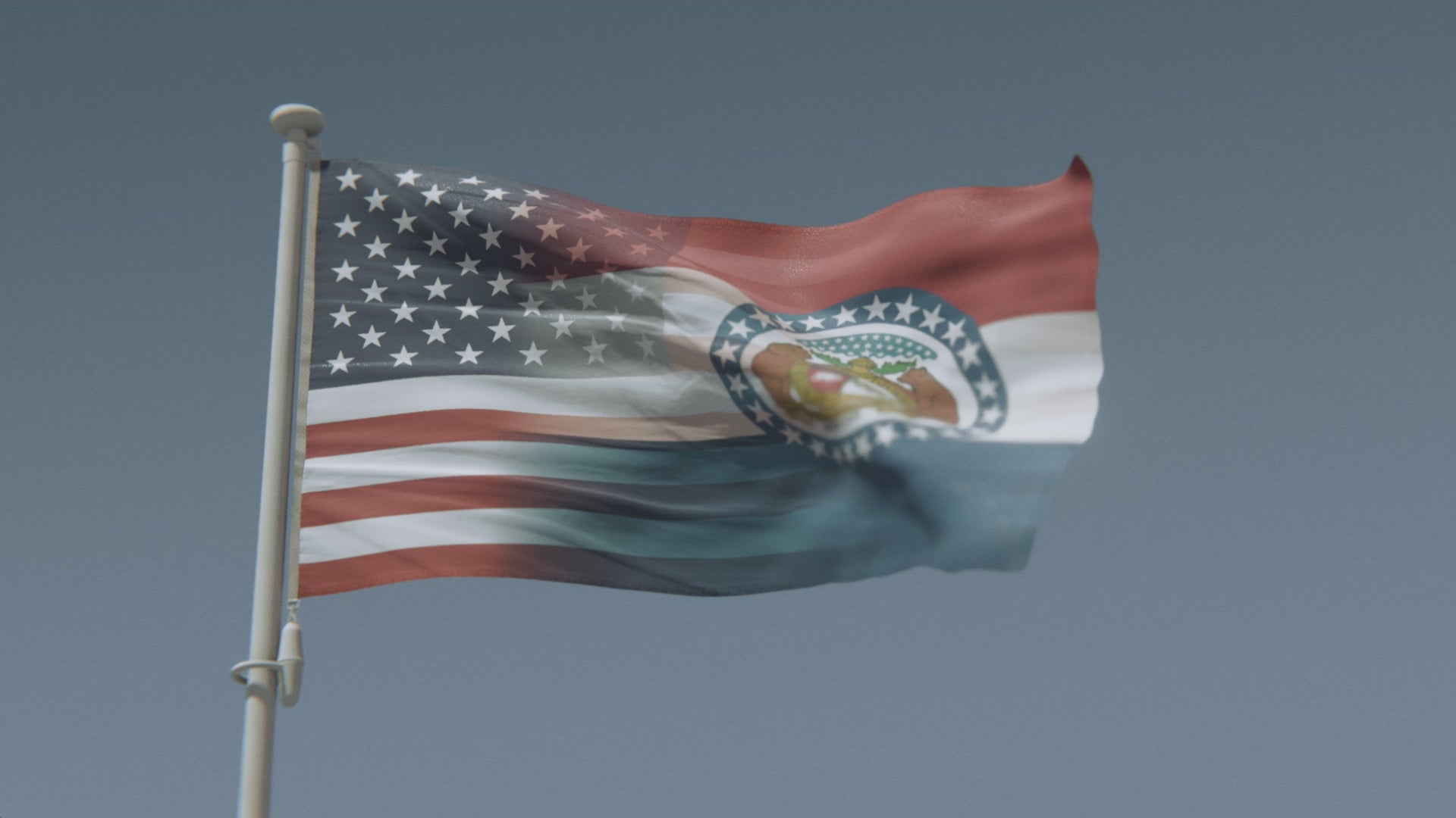 Charger la vidéo : Mélange Missouri et drapeau américain