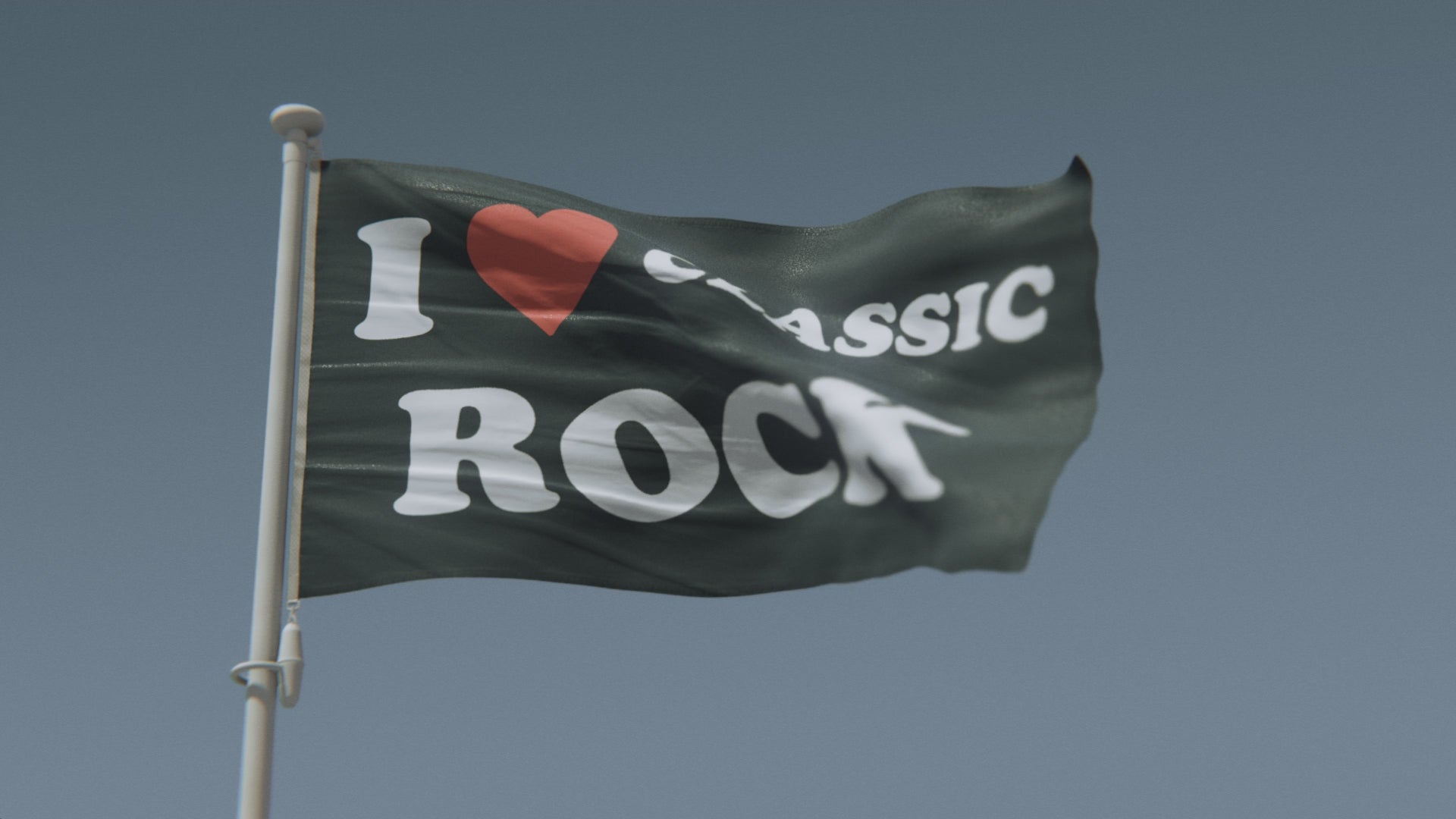 Cargar vídeo: Bandera de Me encanta el rock clásico