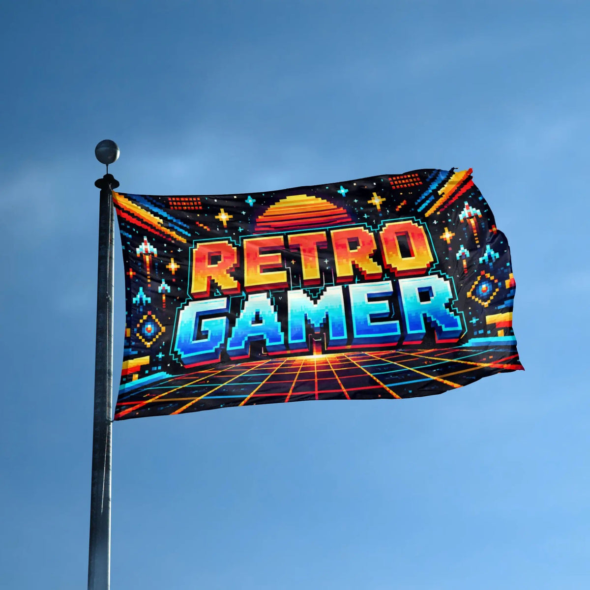 Retro Gamer Flag