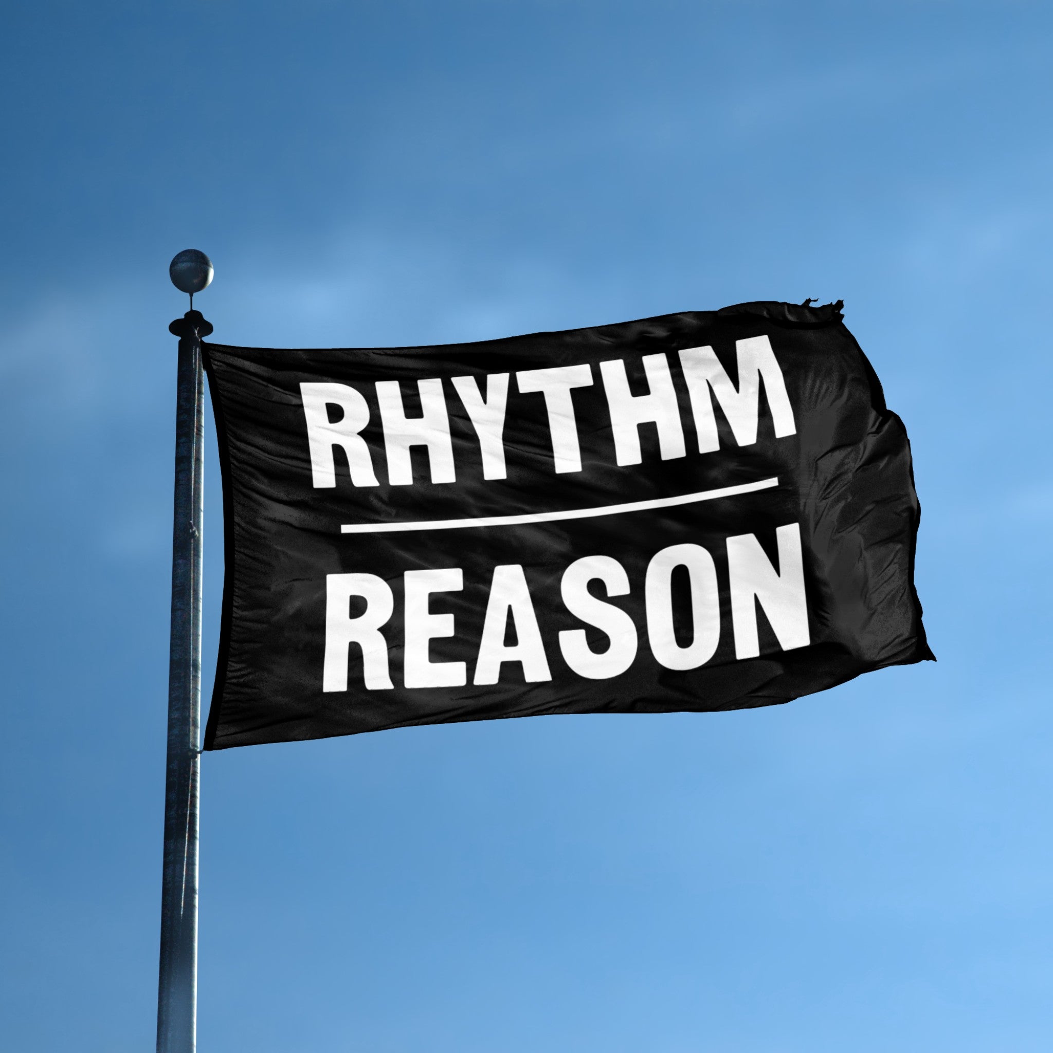 Rhythm Over Reason Flag