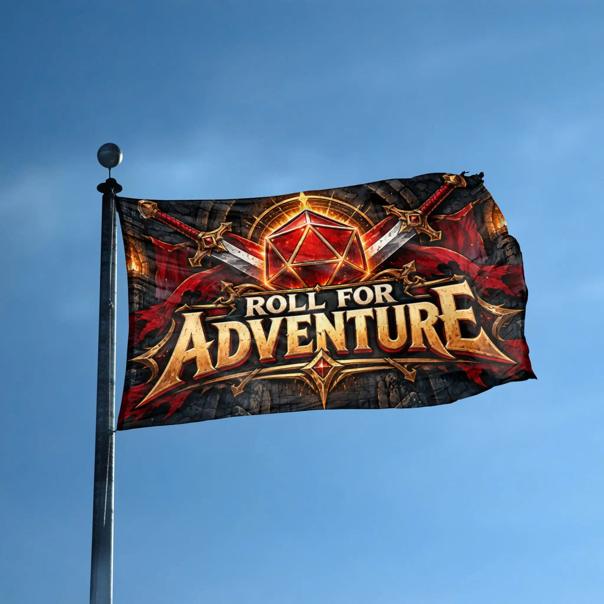 Roll for Adventure RPG Flag