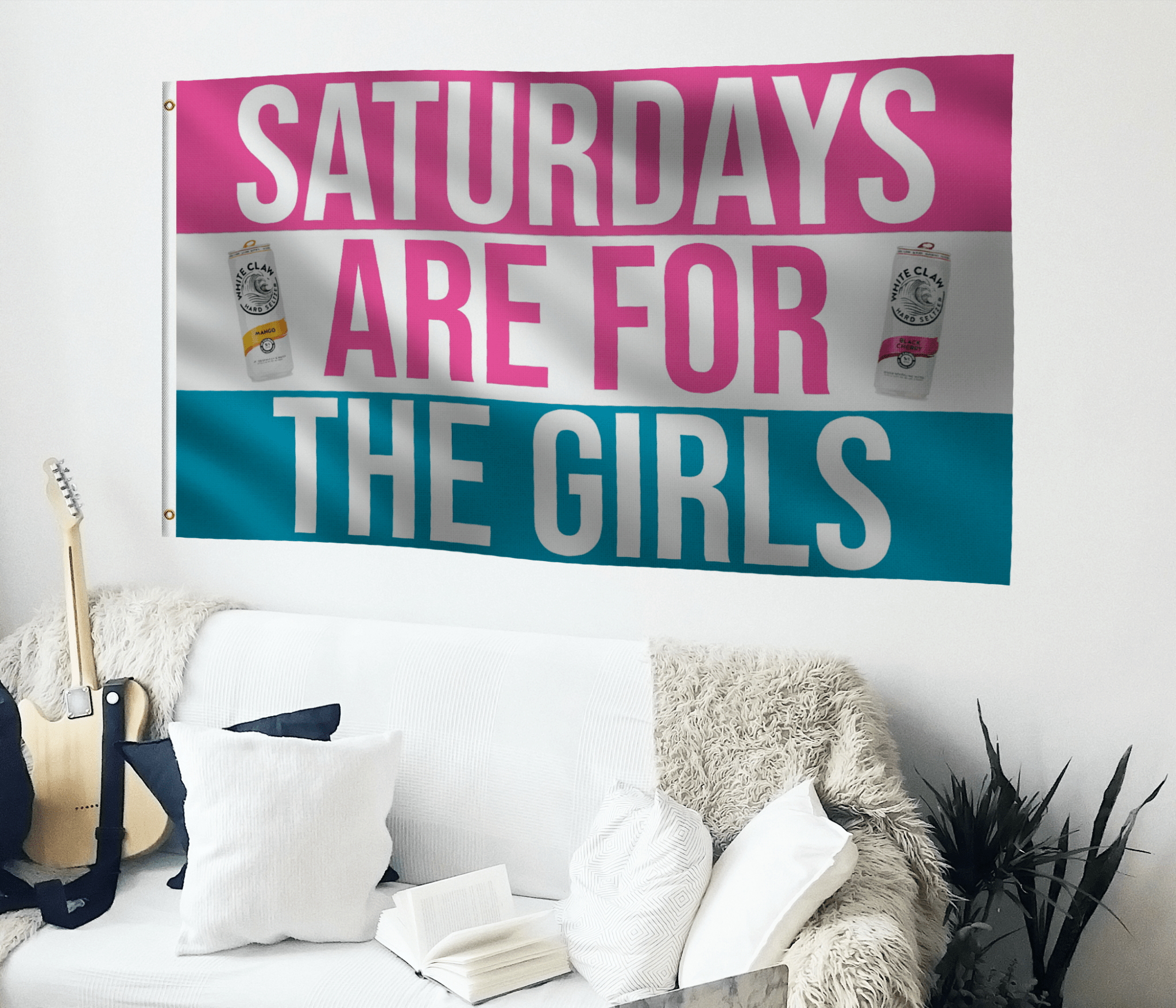 Saturdays Are For the Girls Flag