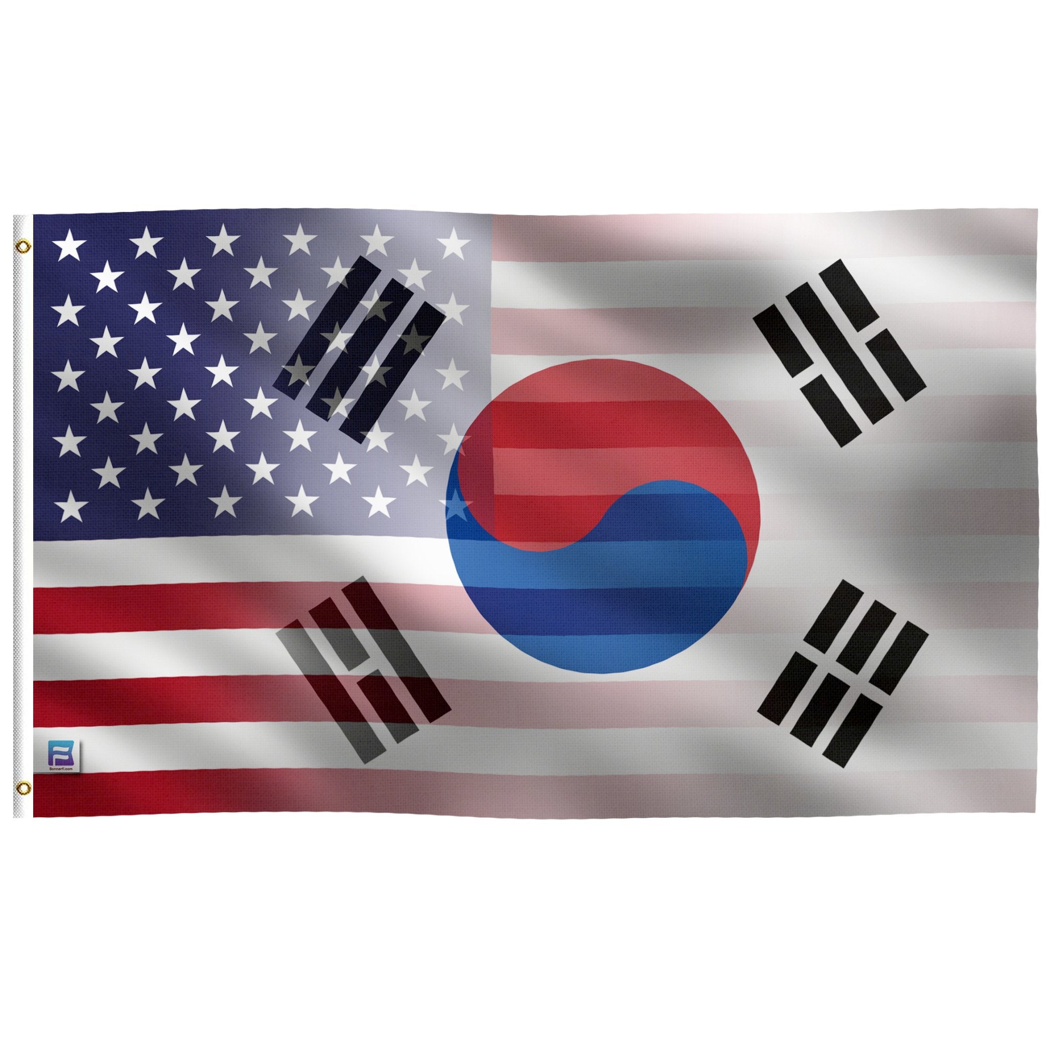 Korean American Hybrid Flag