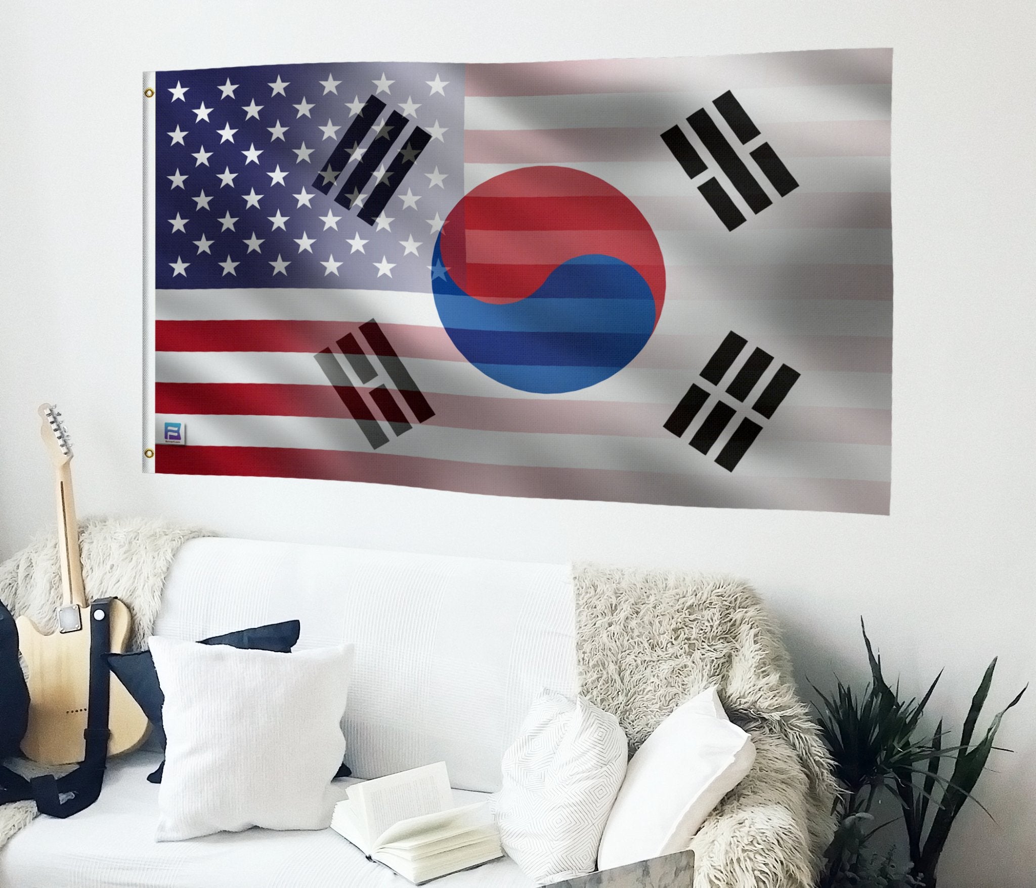 Korean American Hybrid Flag