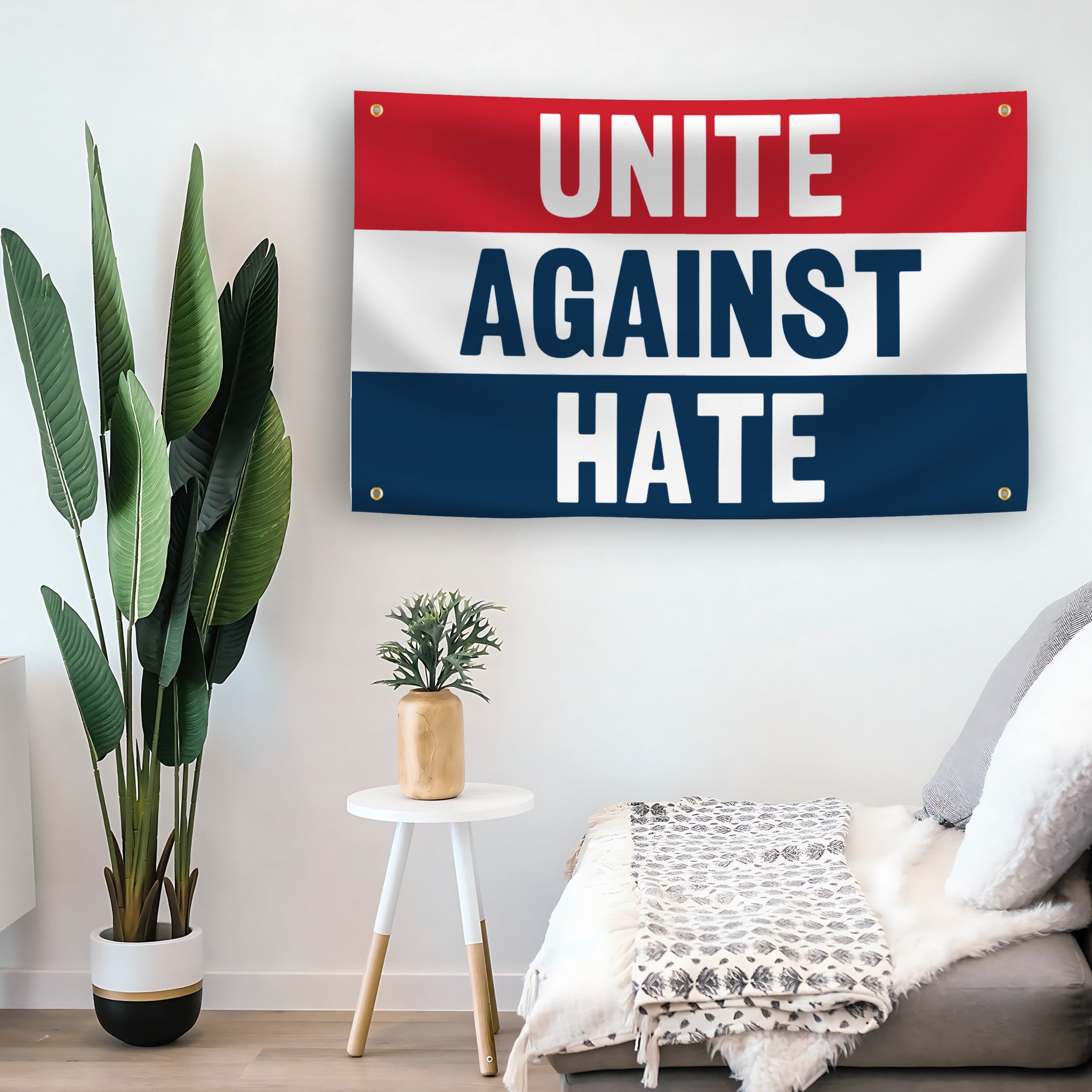 Unite Against Hate Flag