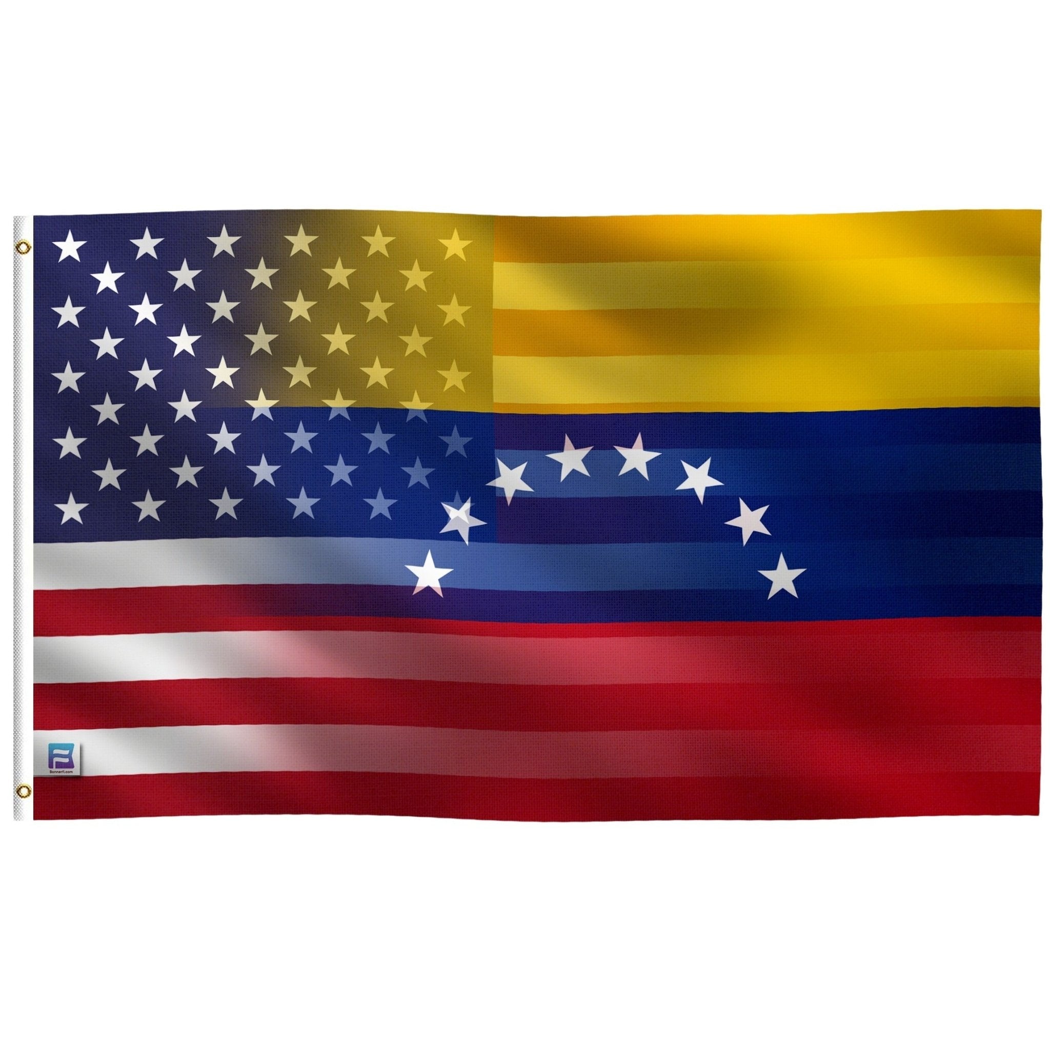 Venezuelan American Hybrid Flag