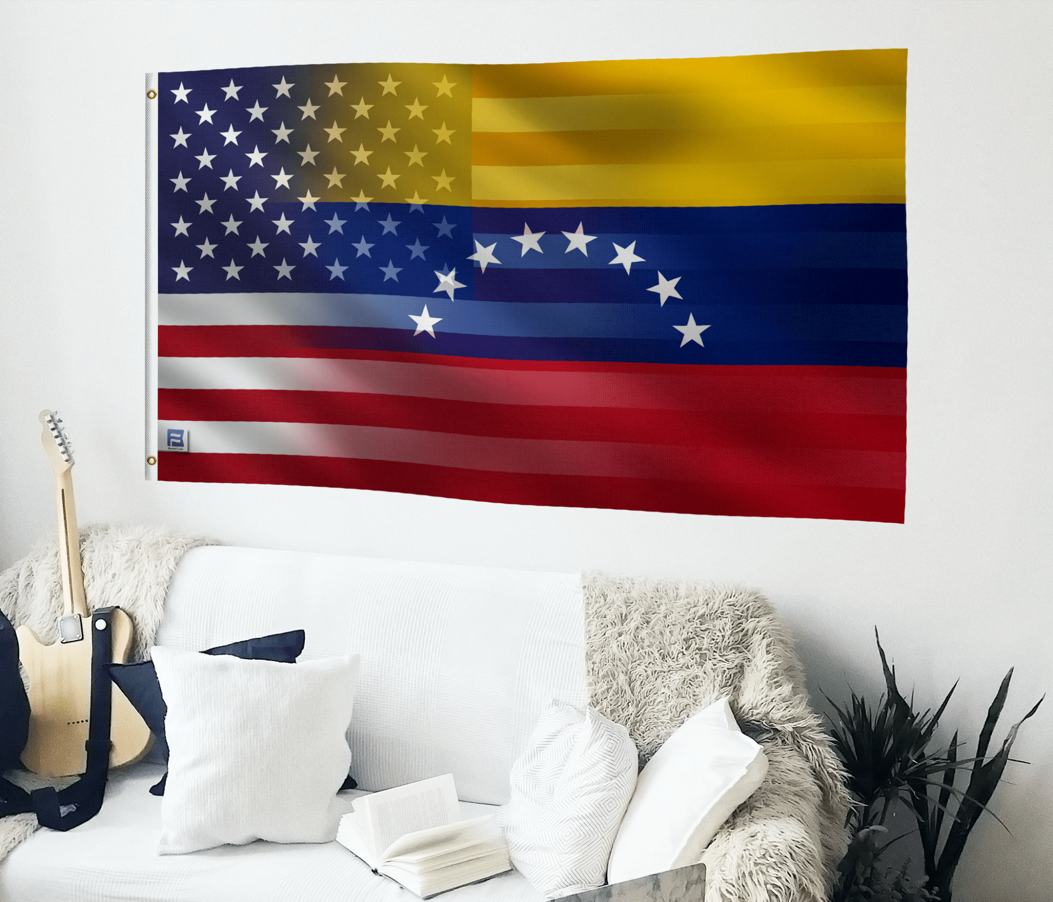 Venezuelan American Hybrid Flag