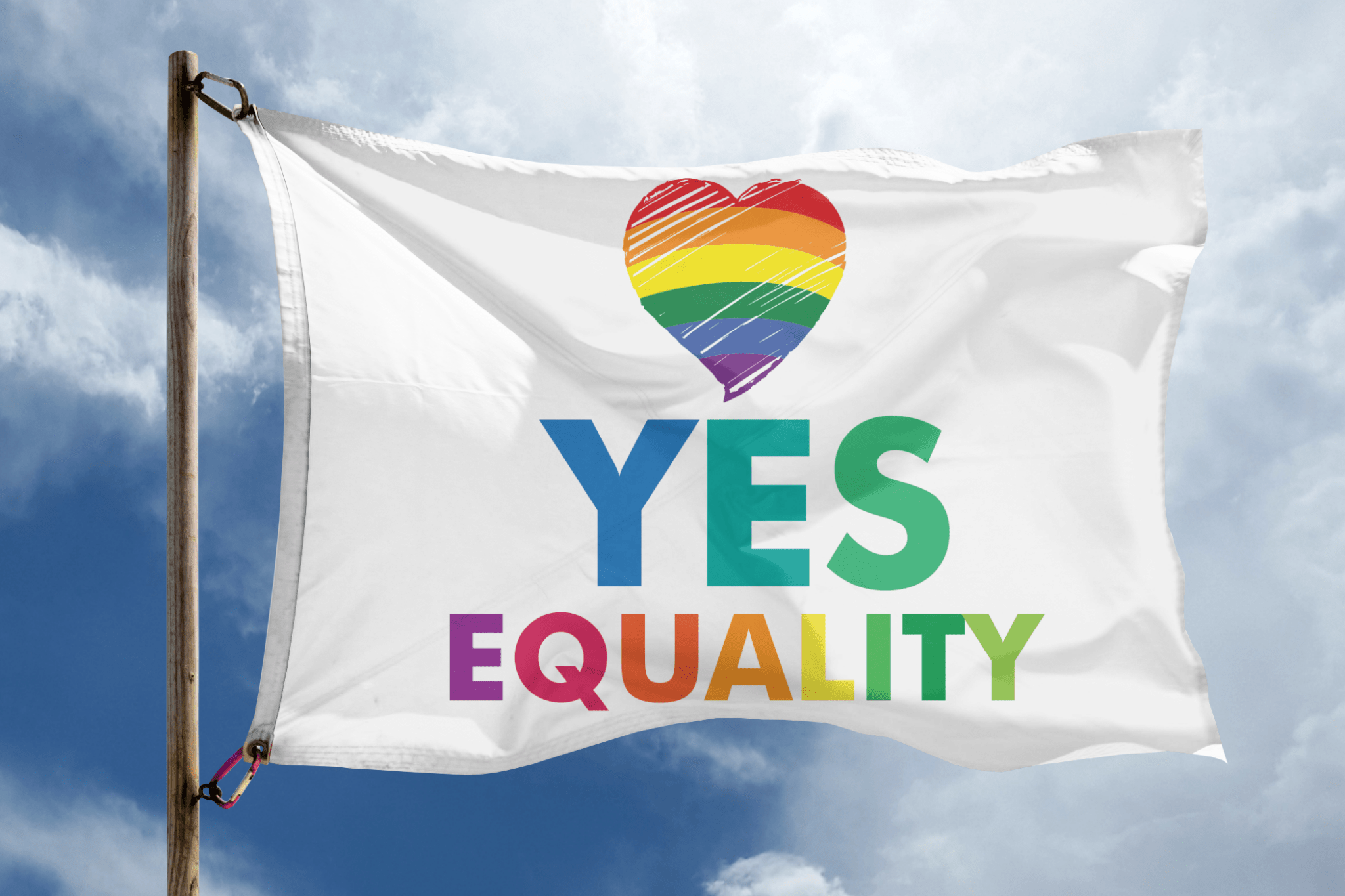 Yes Equality Flag