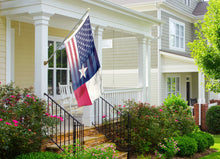 Load image into Gallery viewer, a texas flag on a porch of a house

