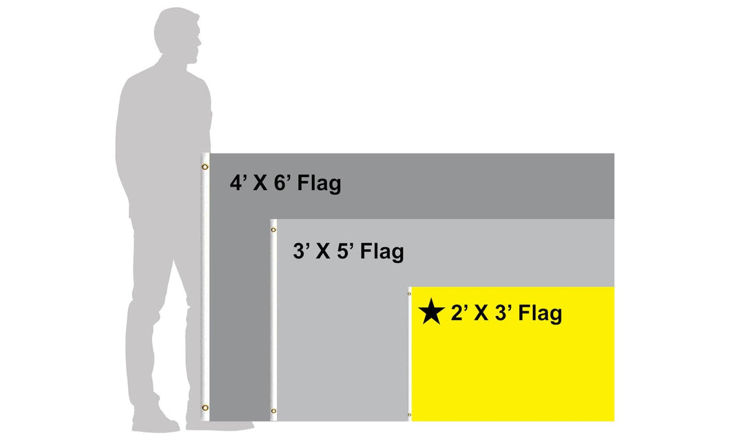 2x3 ft flag