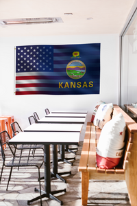 Kansas & American Flag Blend