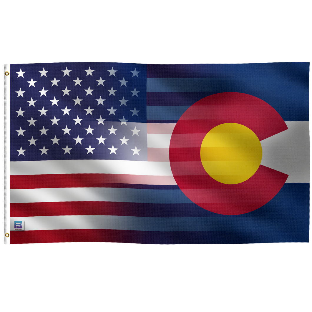 the flag of the state of colorado