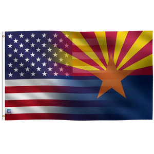 a flag of the united states of arizona