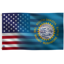 Load image into Gallery viewer, a flag of the state of south dakota
