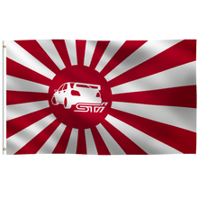 Load image into Gallery viewer, WRX STI Japanese Rising Sun Flag
