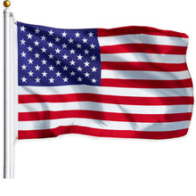 Load image into Gallery viewer, an american flag waving in the wind
