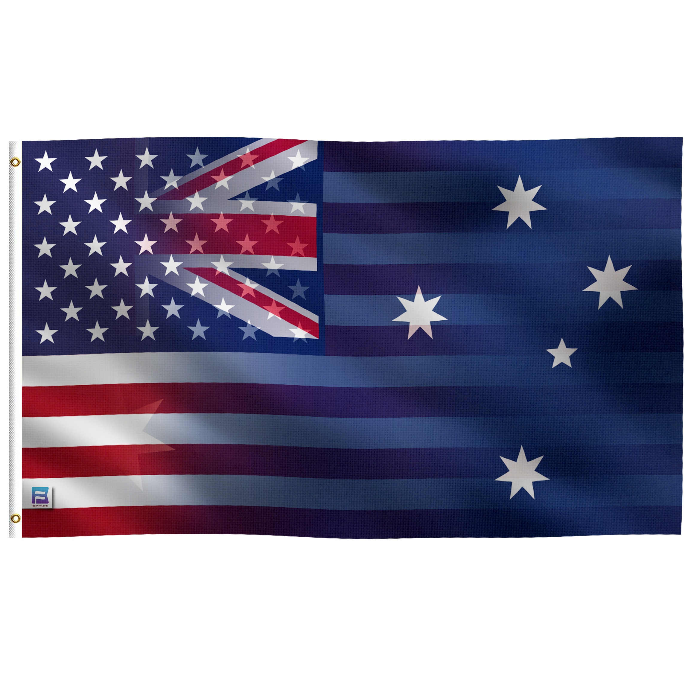 Australian American Hybrid Flag