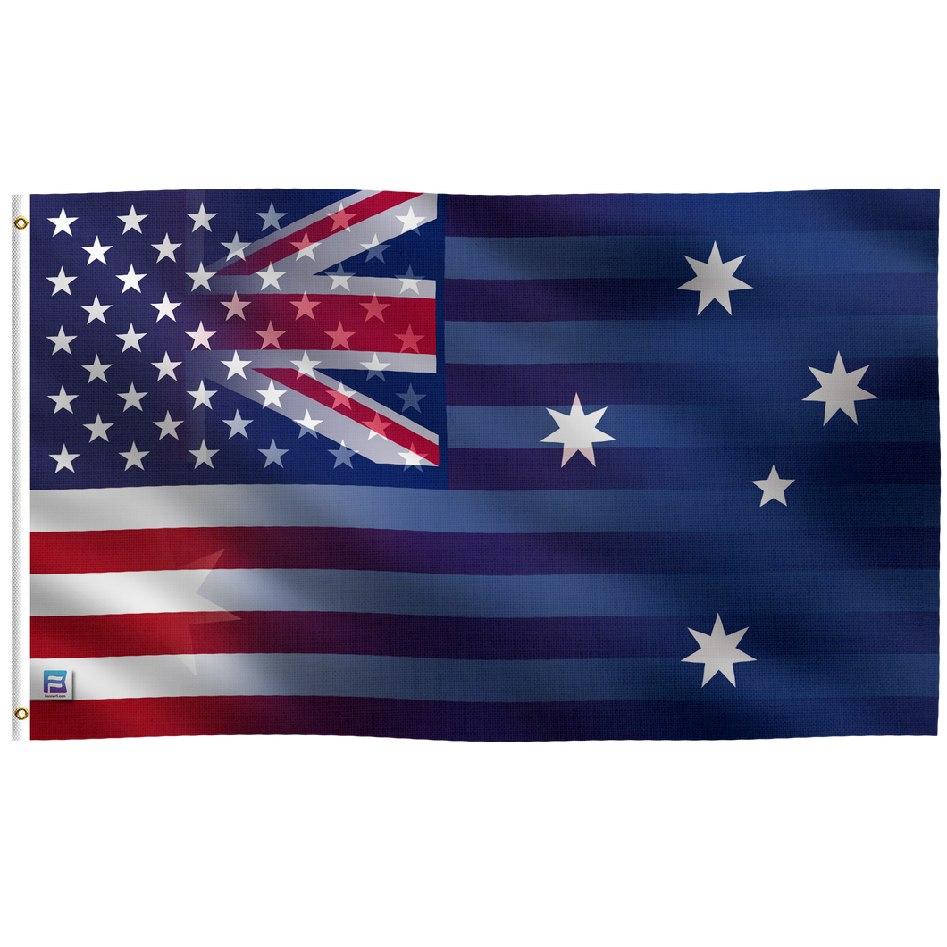 Australian American Hybrid Flag