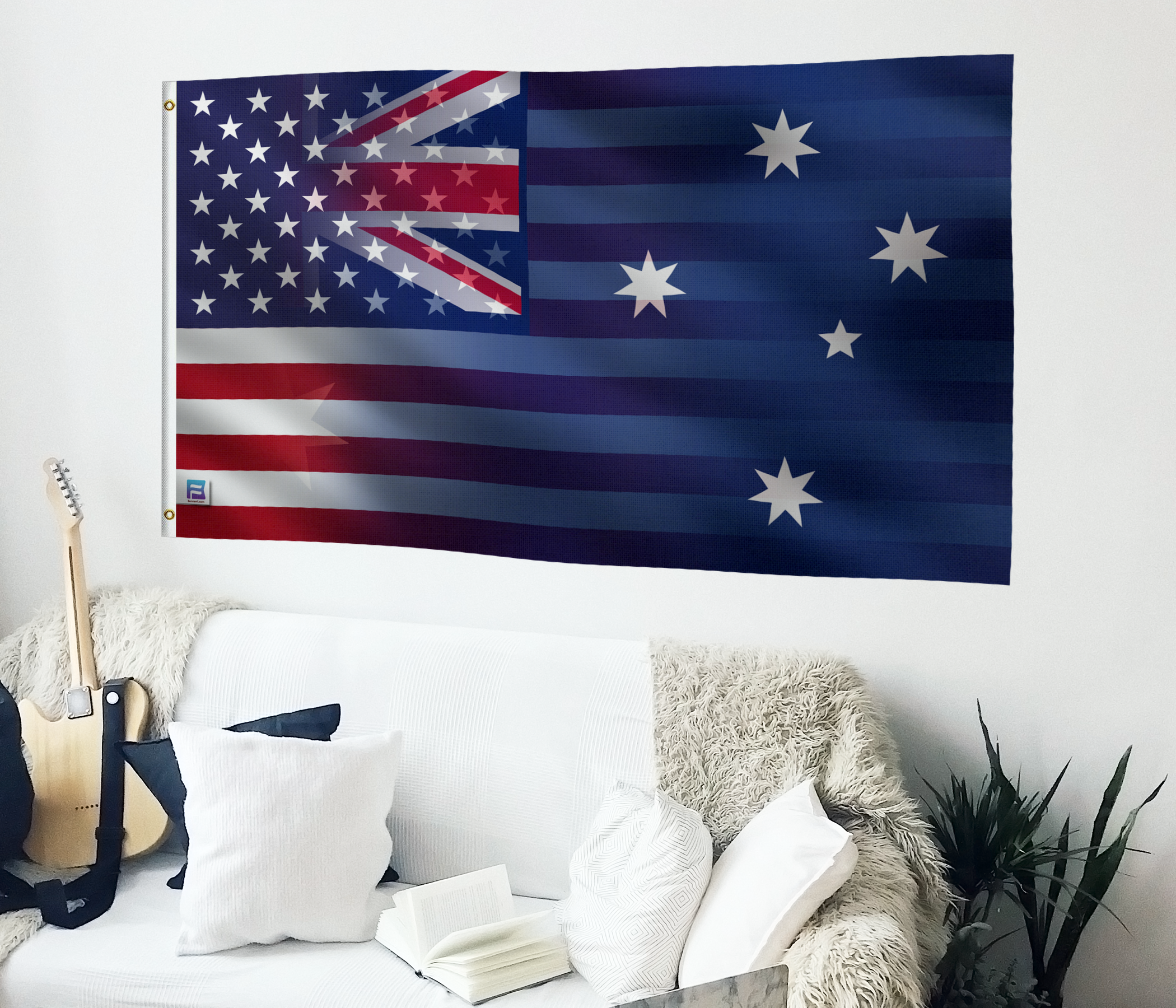 Australian American Hybrid Flag