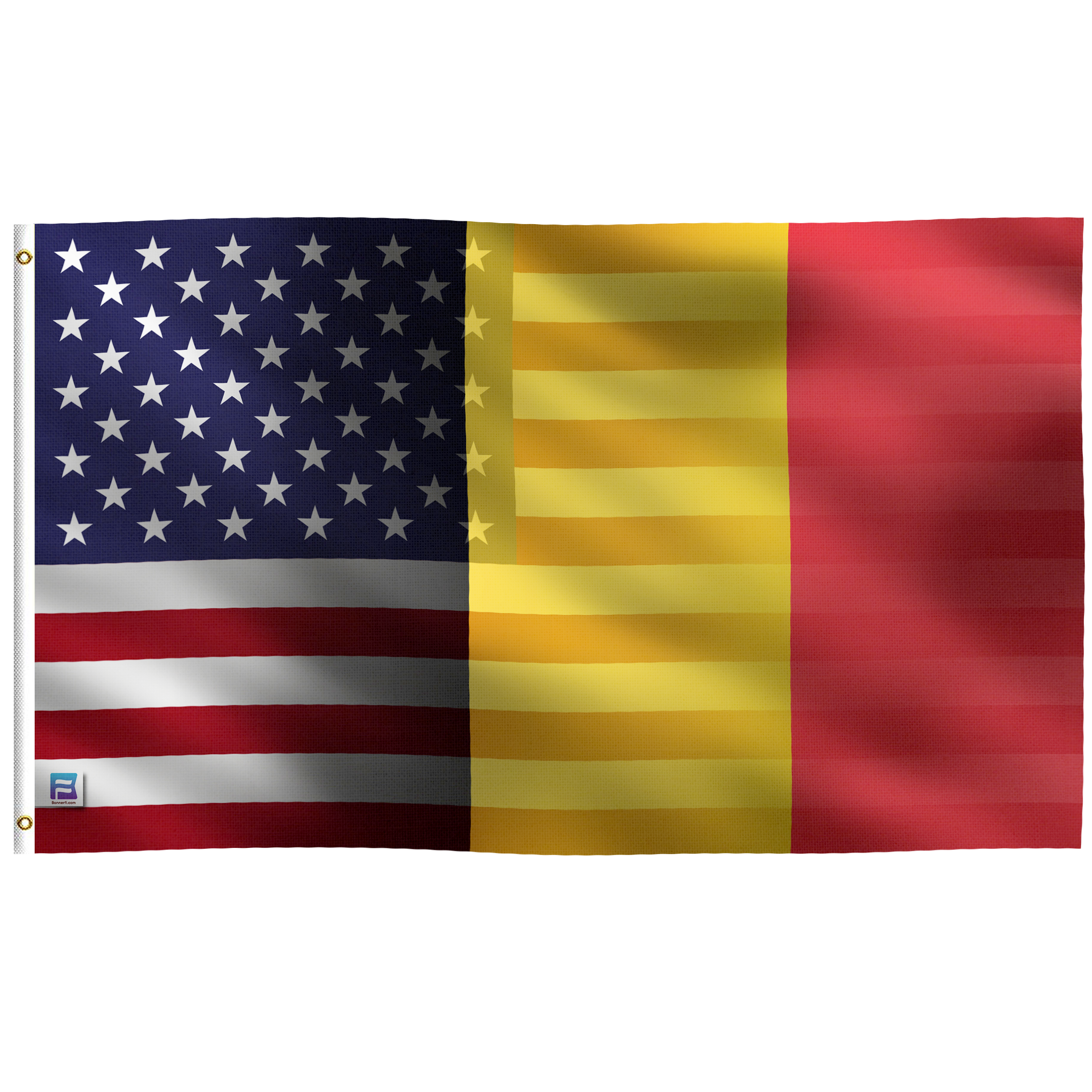 Belgian American Hybrid Flag