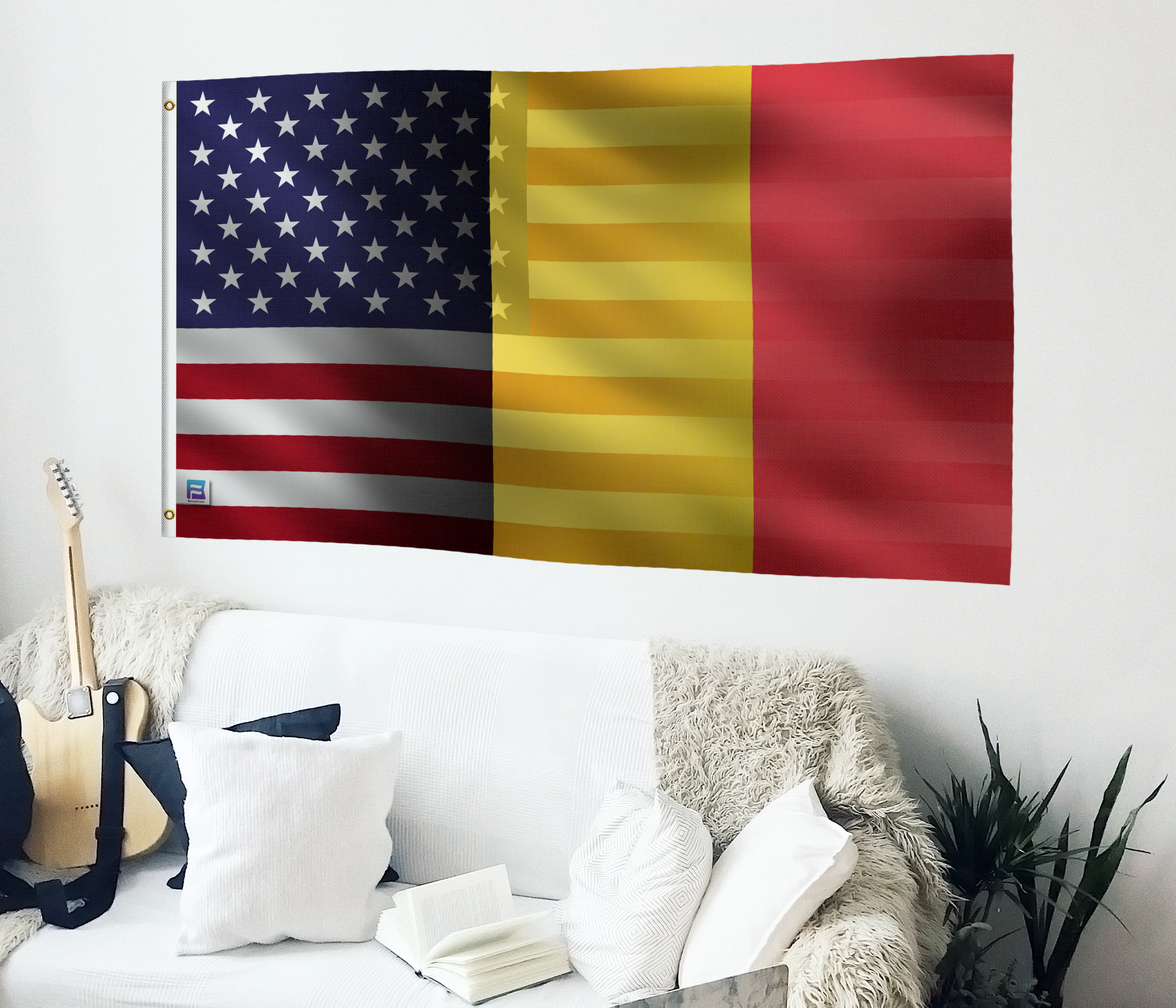 Belgian American Hybrid Flag