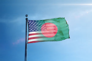 Bengali American Hybrid Flag