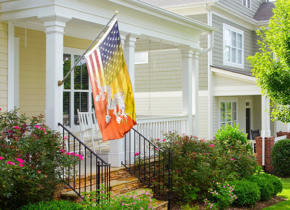 Bhutia American Hybrid Flag