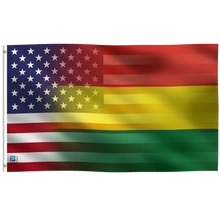 Load image into Gallery viewer, Bolivian American Hybrid Flag
