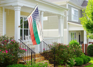 Bulgarian American Hybrid Flag