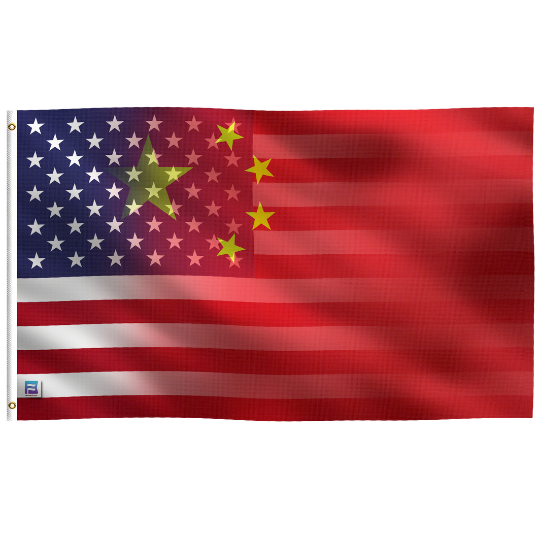 Chinese American Hybrid Flag